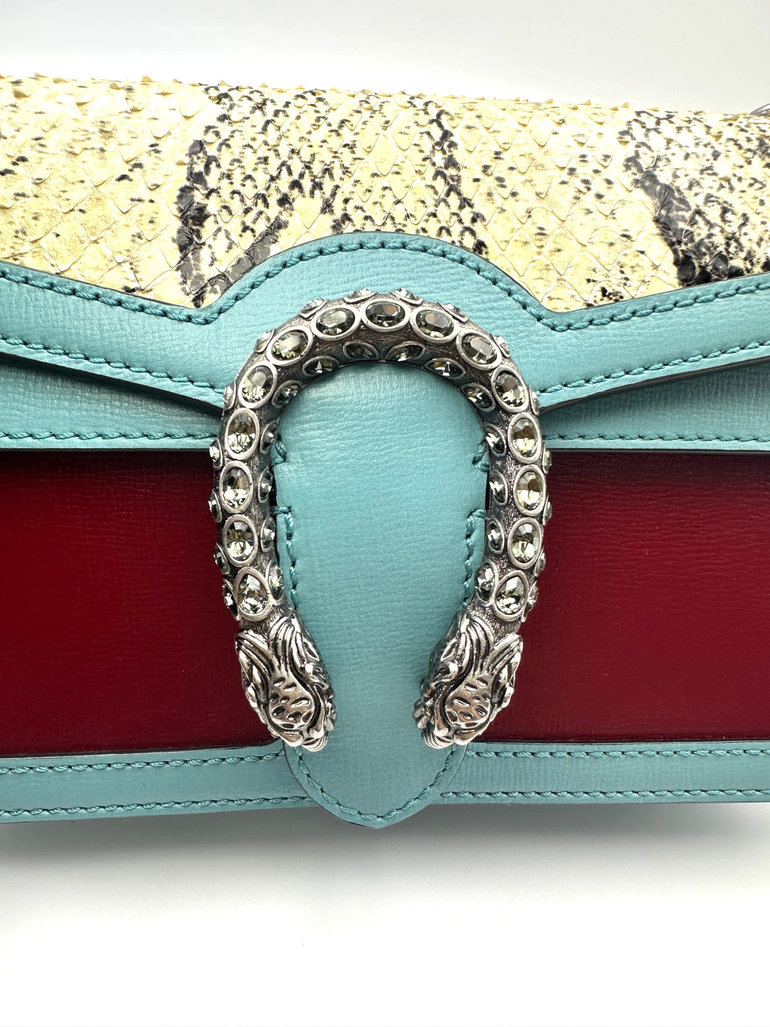 Gucci Dionysus Multicolor Python Leather Medium Size Shoulder Bag GG1148