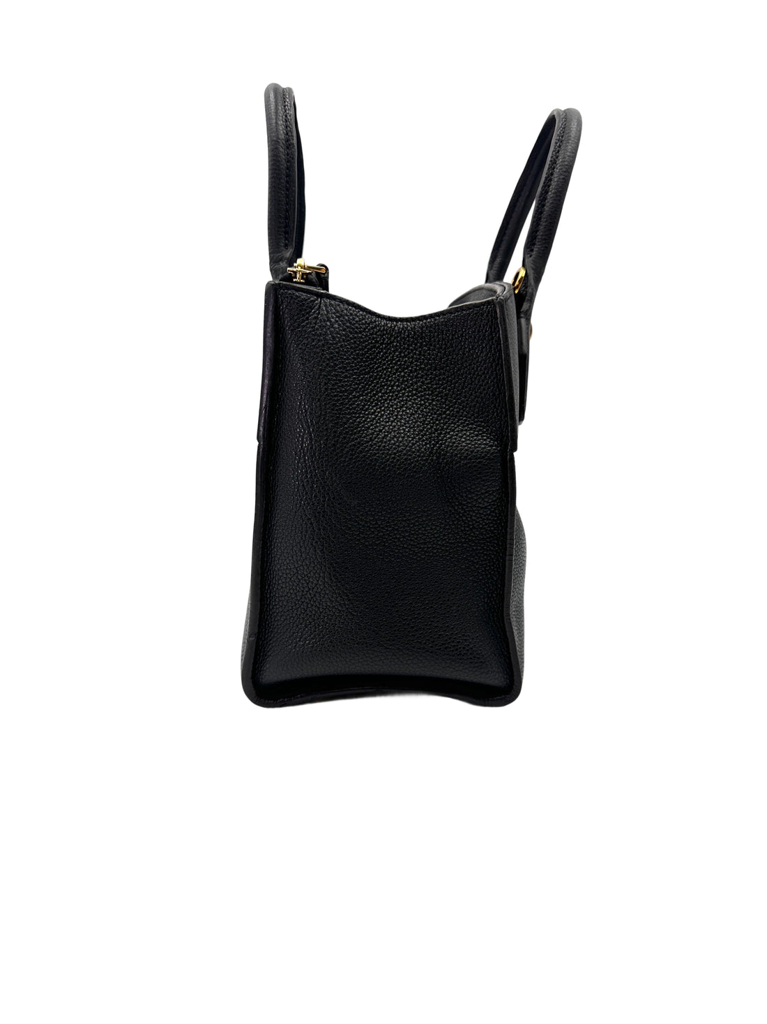 Louis Vuitton City Steamer Black Grained Leather Handle Bag LV2875