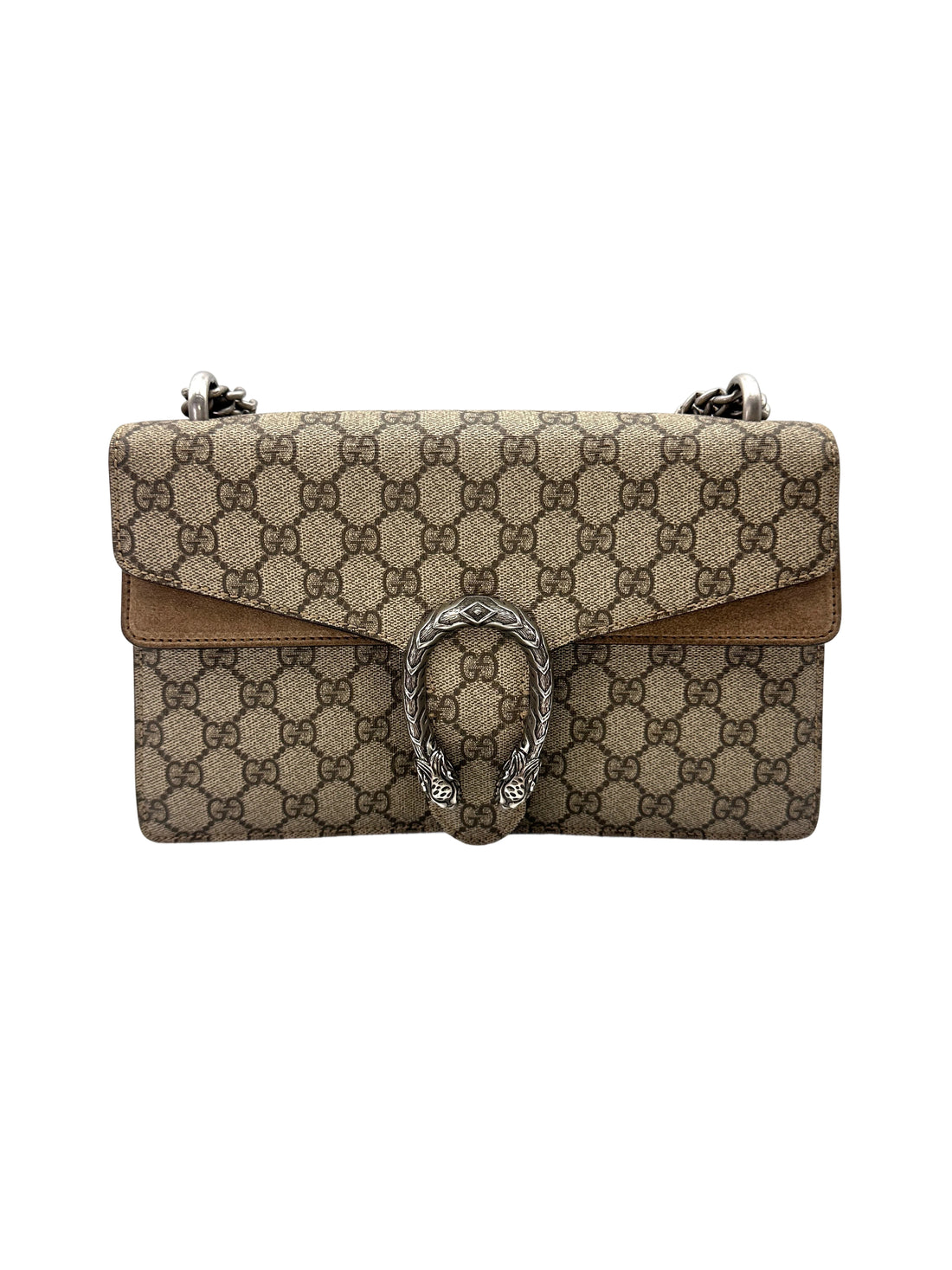 Gucci Dionysus GG Supreme Canvas Medium Size Shoulder Bag GG1140