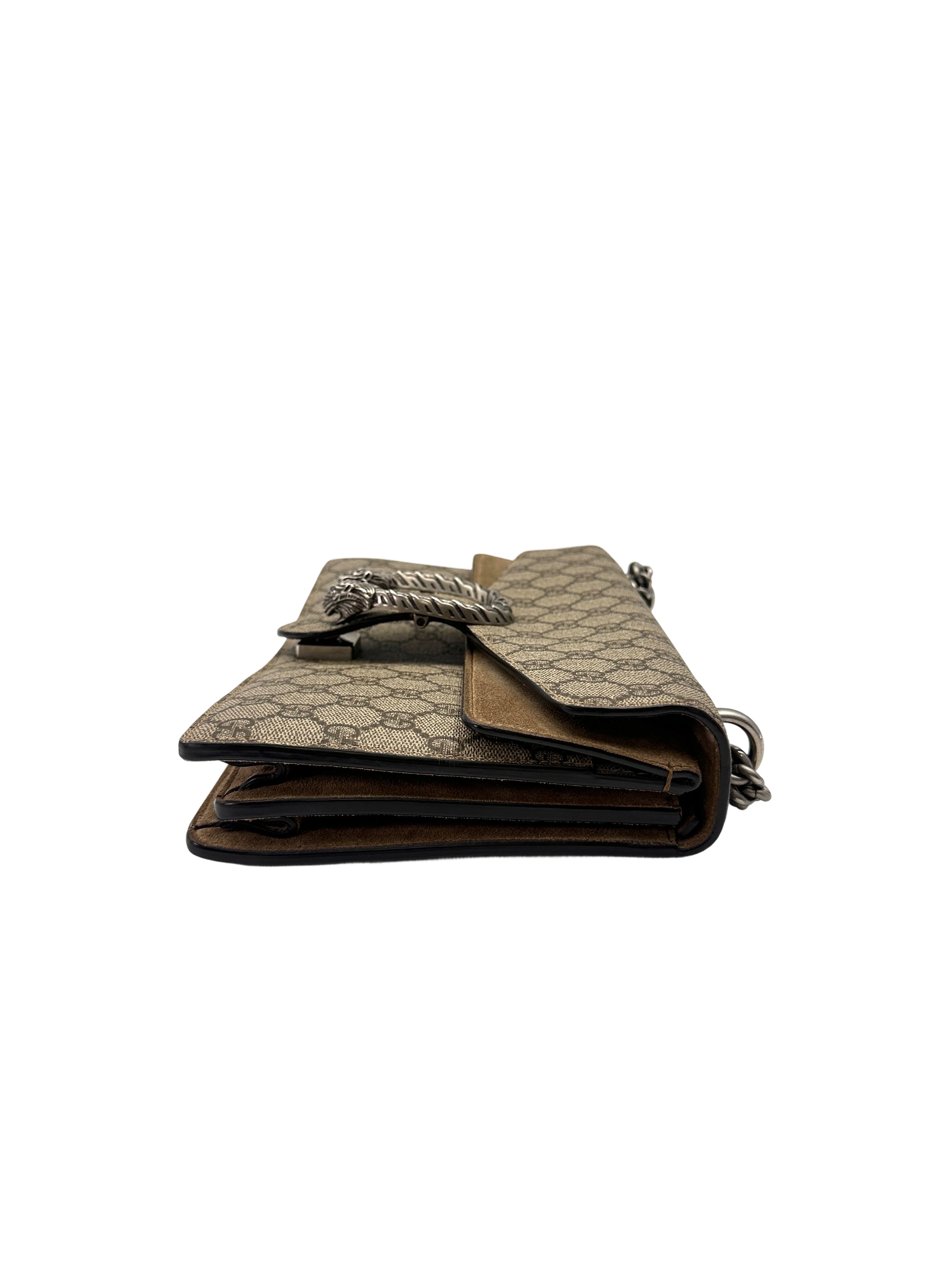 Gucci Dionysus GG Supreme Canvas Medium Size Shoulder Bag GG1140