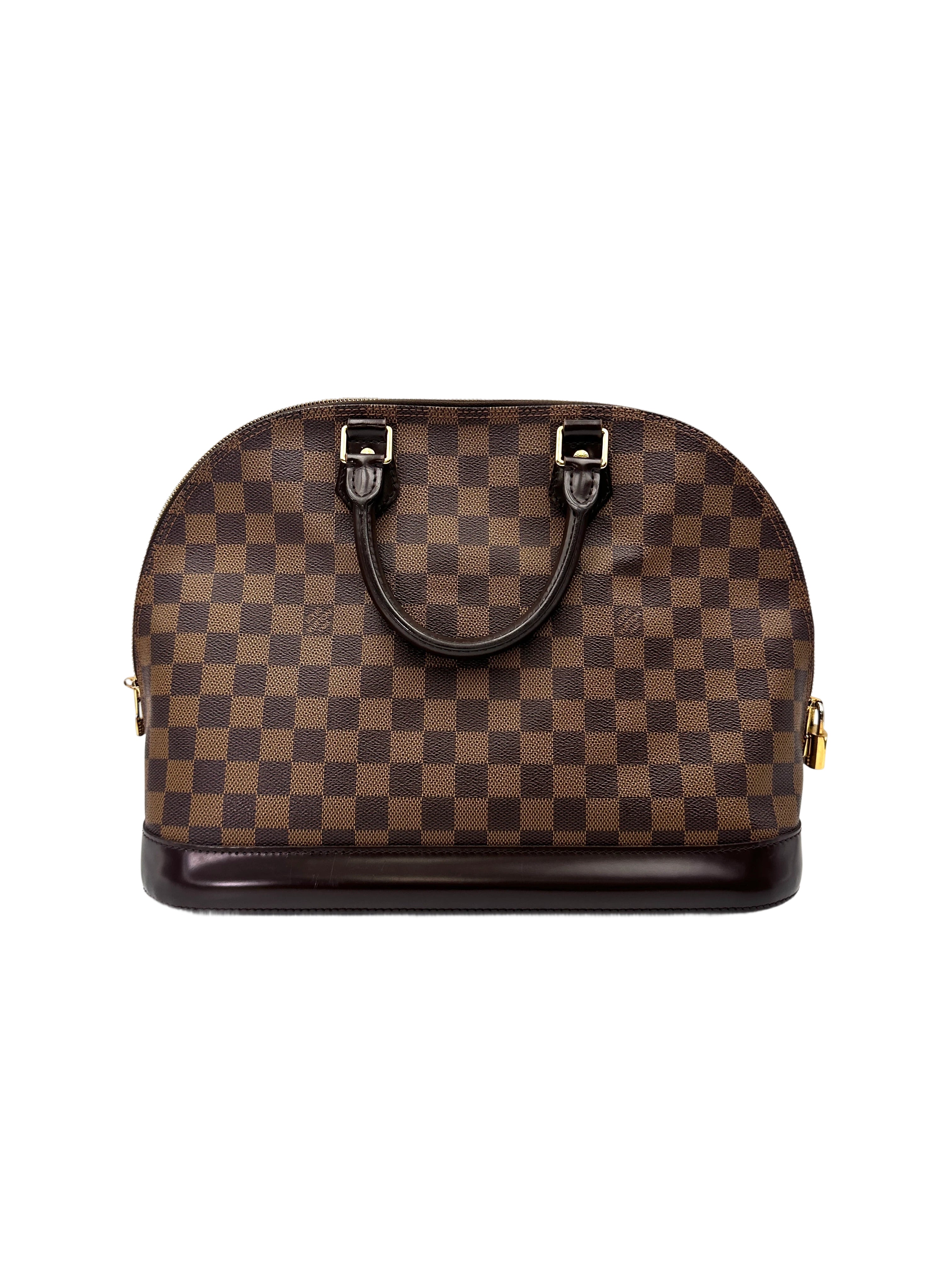 Louis Vuitton Alma Damier Ebene Handle Bag LV2879