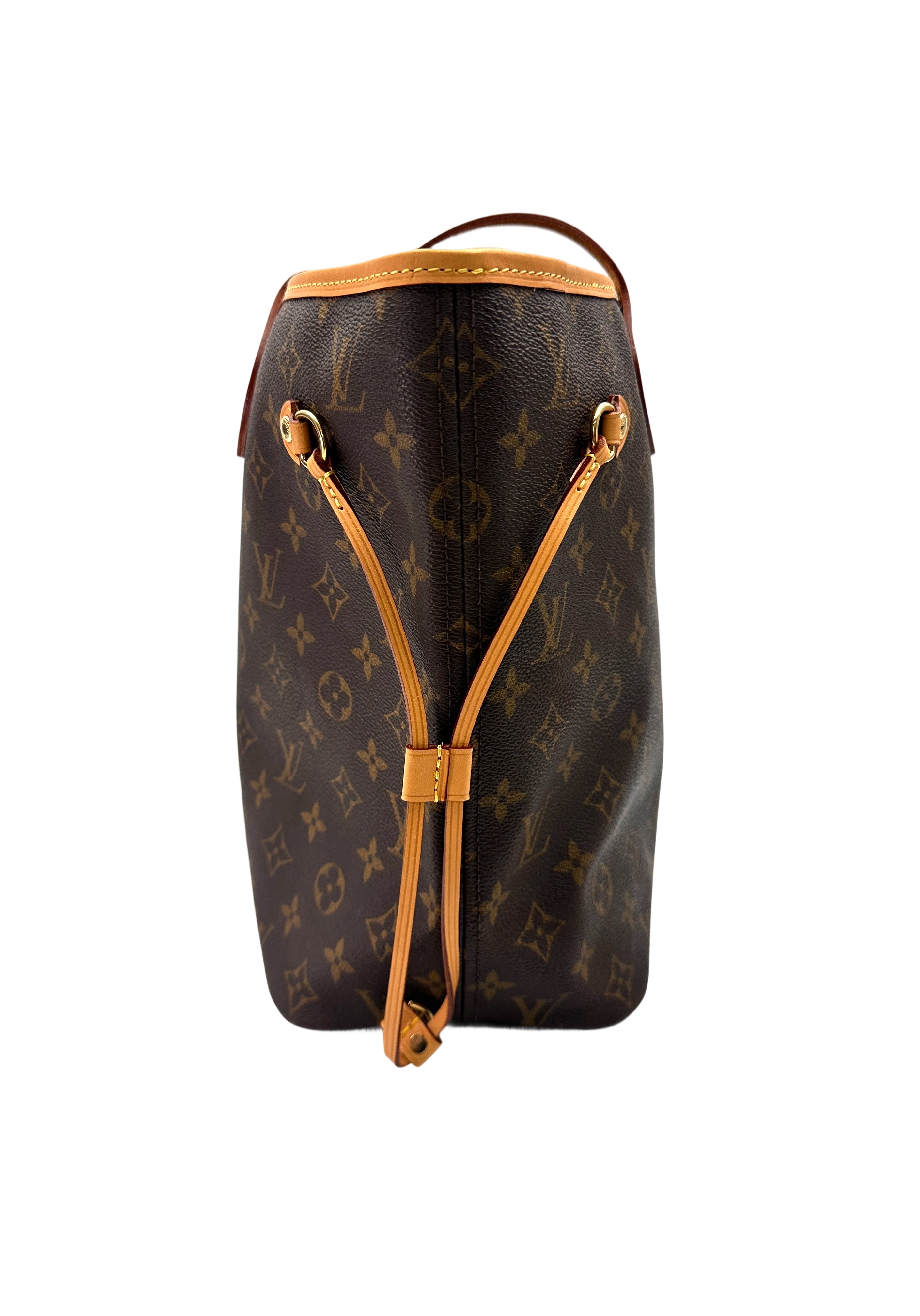 Louis Vuitton Neverfull MM Monogram Canvas Handle Bag LV2883