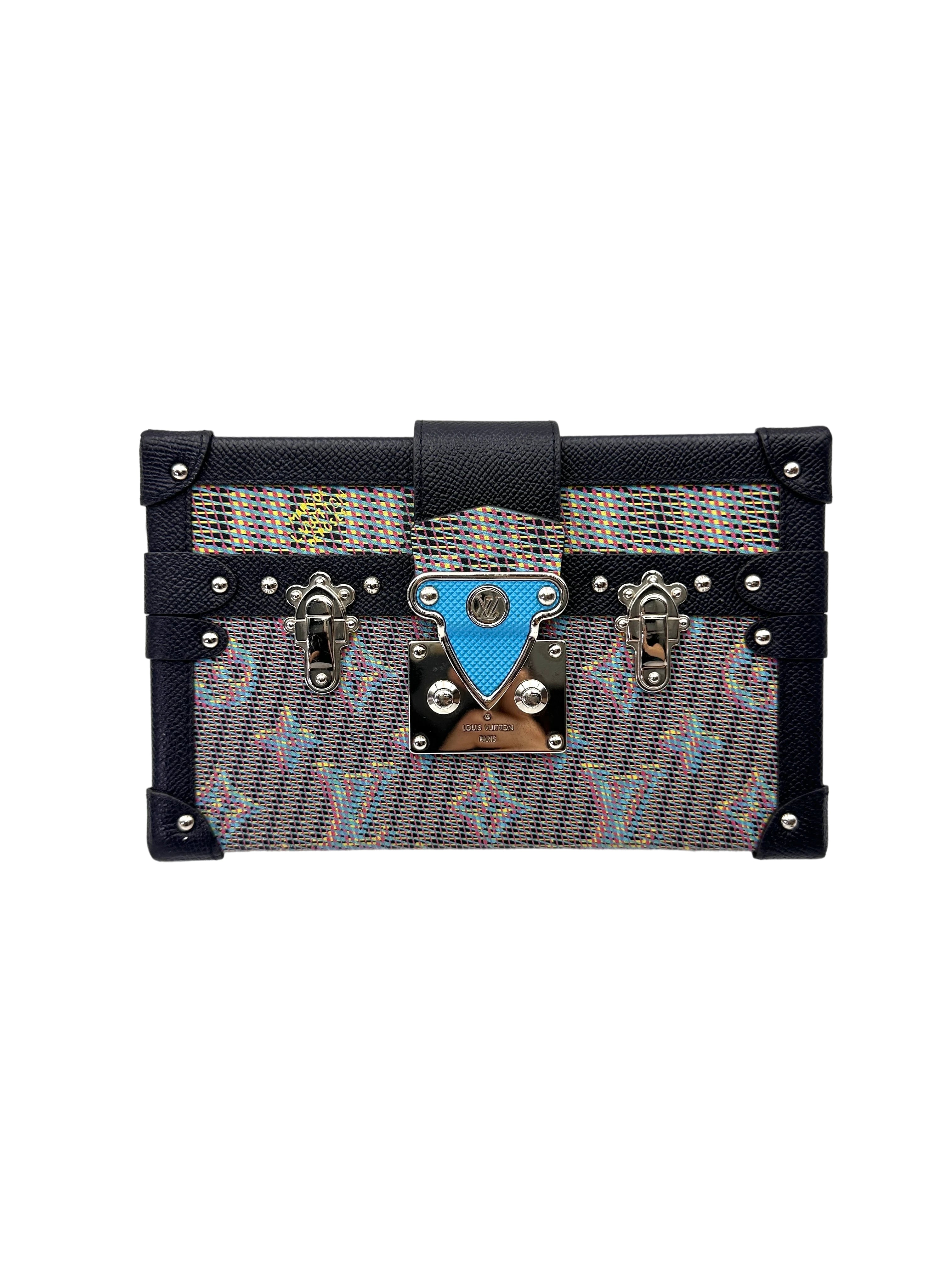 Louis Vuitton Petite Malle LV Pop Monogram Shoulder Bag LV2877