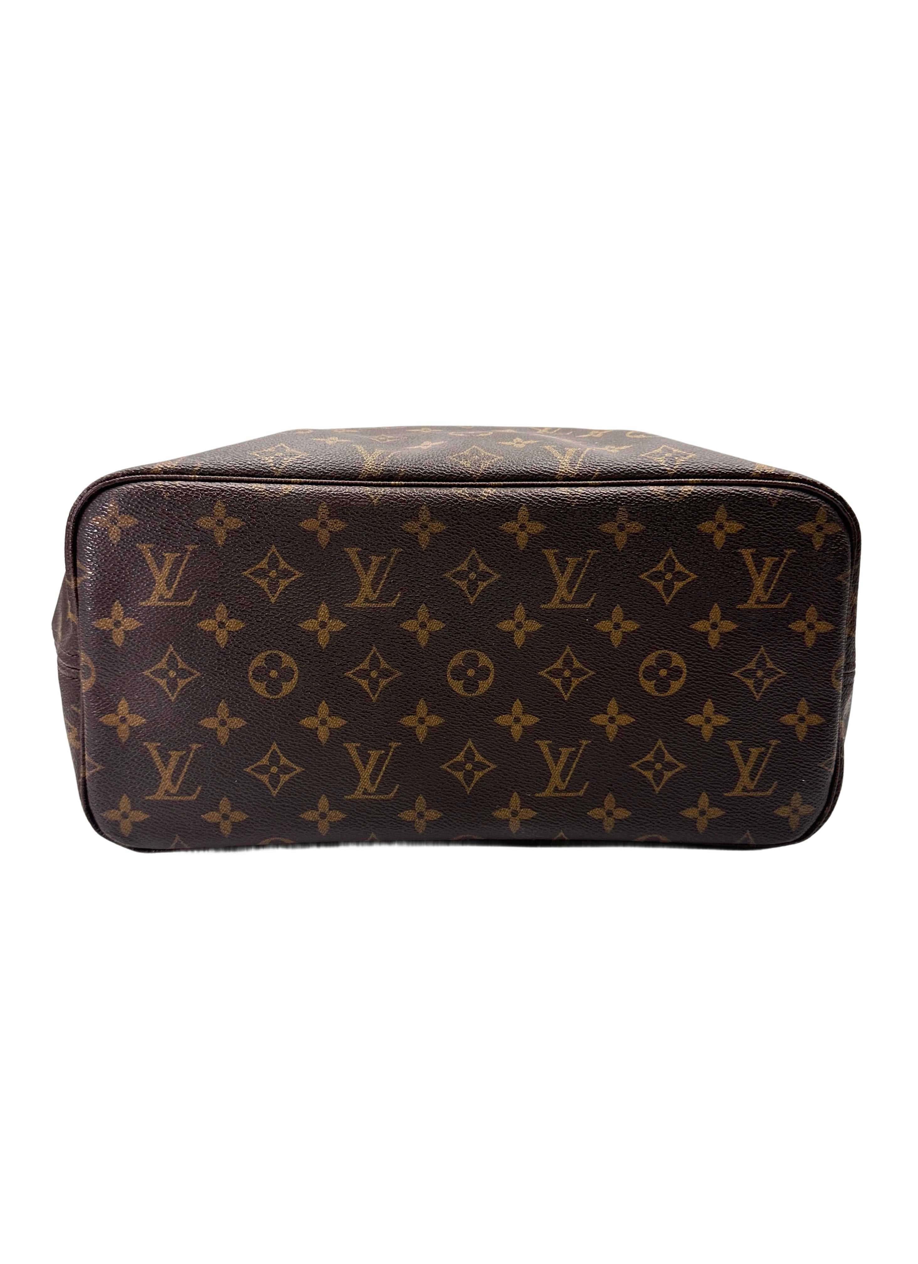 Louis Vuitton Neverfull MM Monogram Canvas Handle Bag LV2881