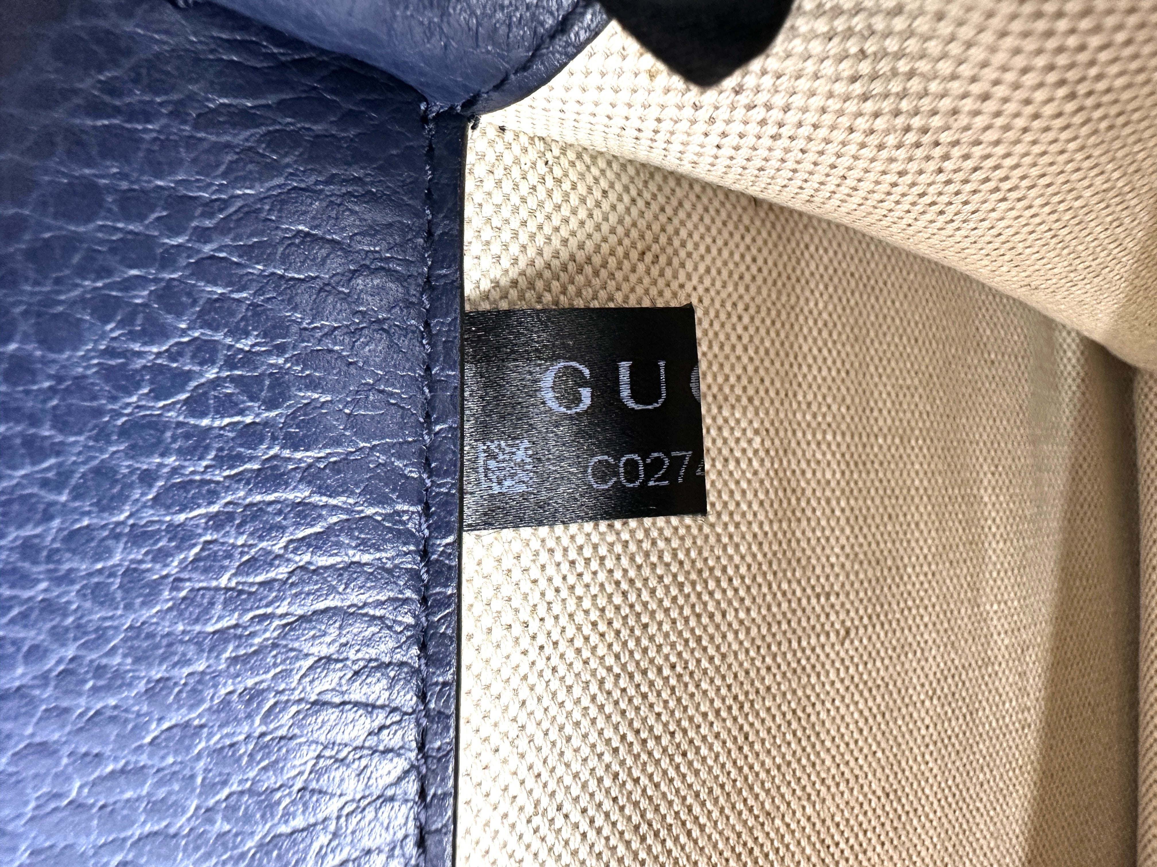 Gucci Dionysus Black Leather Shoulder Bag GG1138