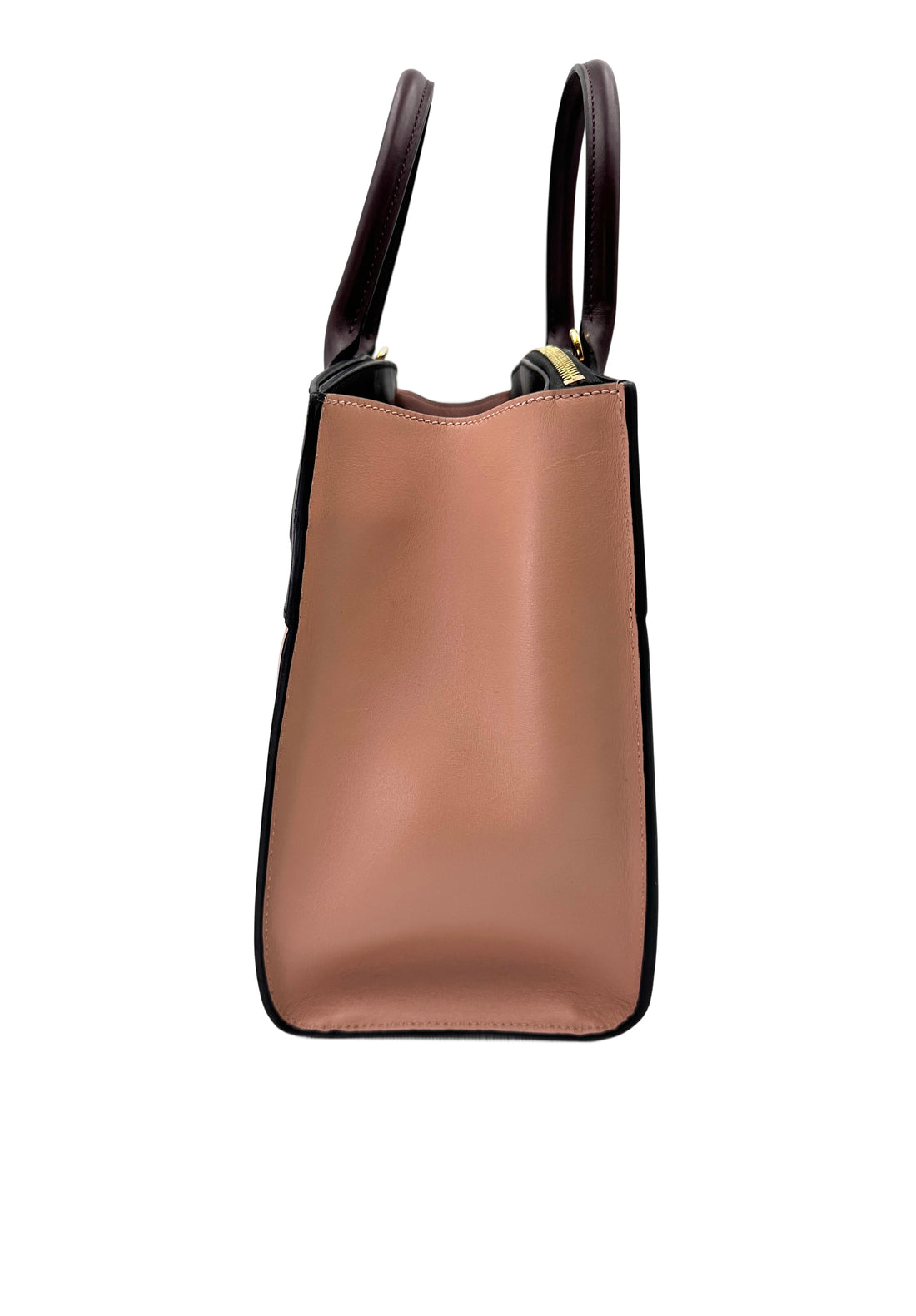 Louis Vuitton City Steamer Black/Pink Grained Leather Handle Bag LV2880