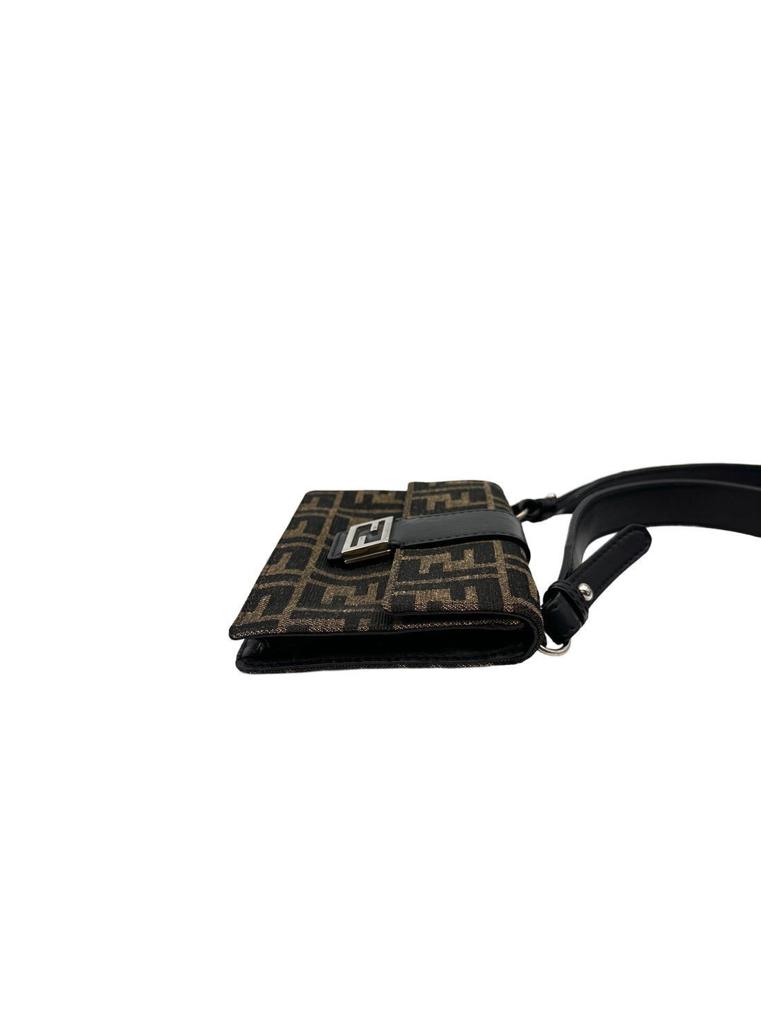 Fendi FF Zucca Canvas Shoulder Bag FF111