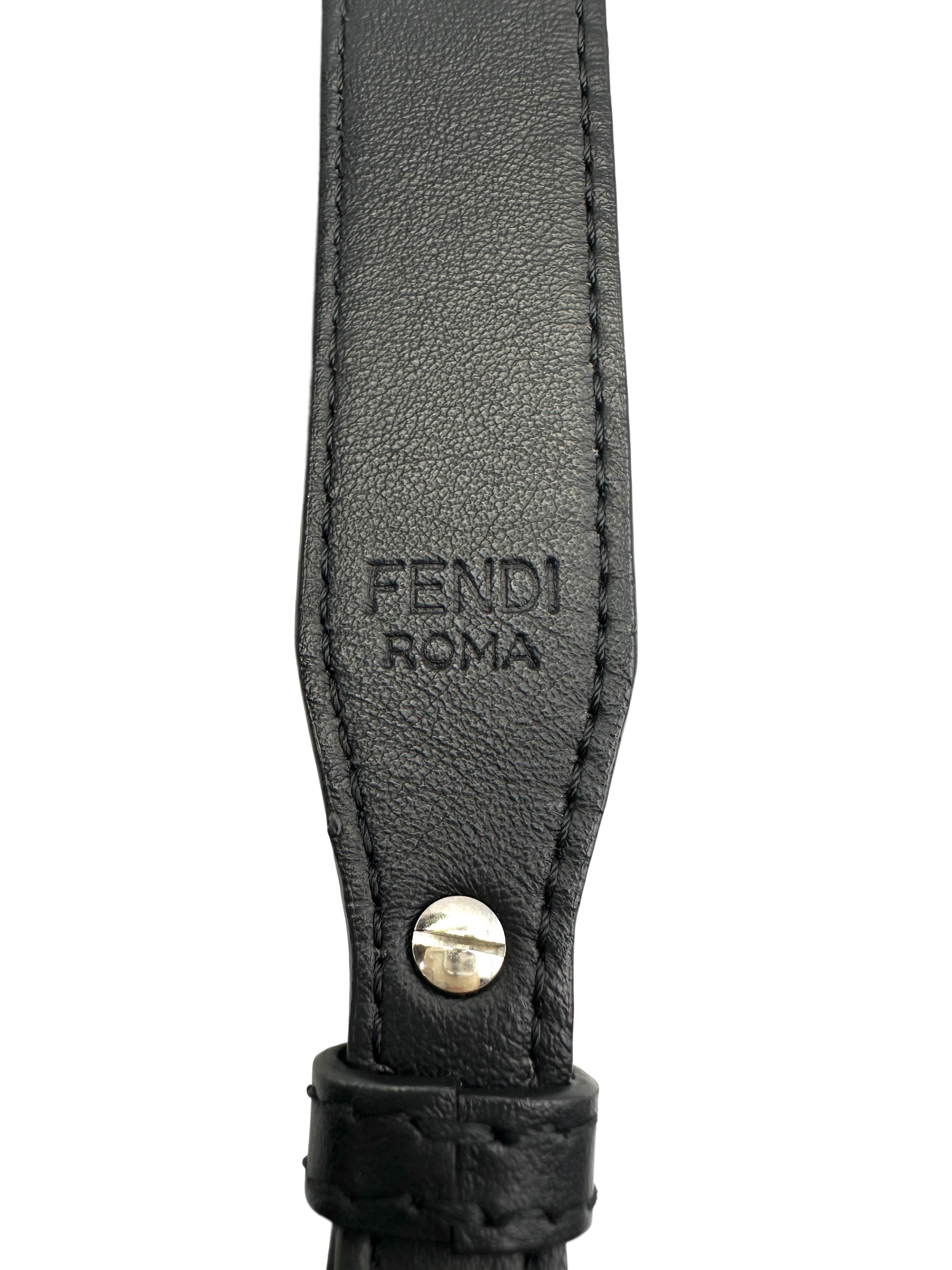 Fendi FF Zucca Canvas Shoulder Bag FF111