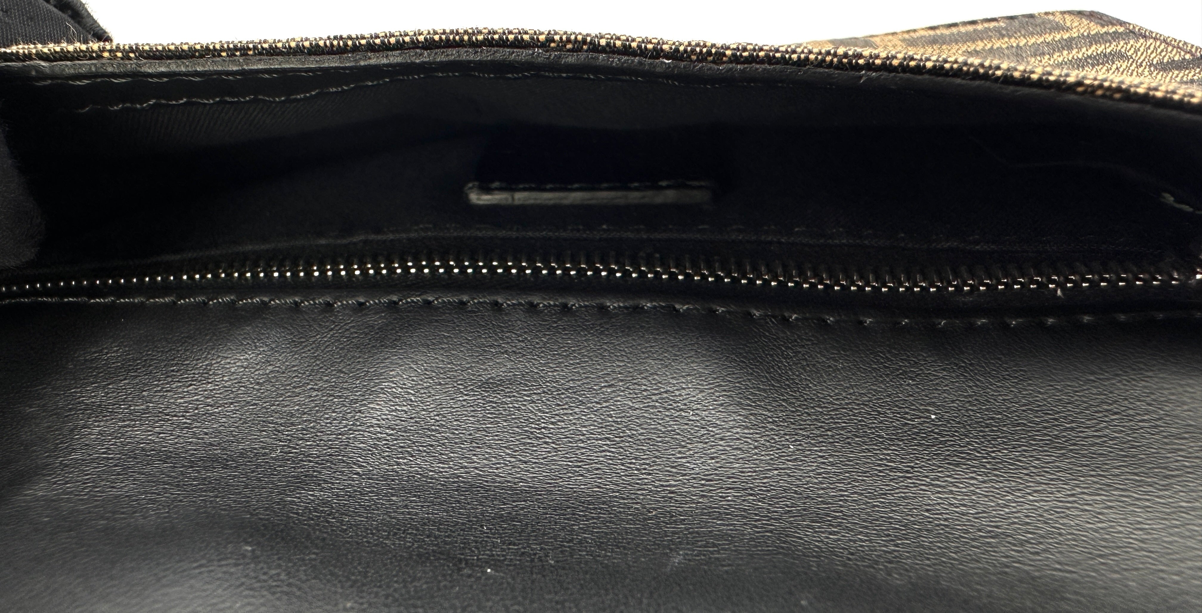 Fendi FF Zucca Canvas Shoulder Bag FF111