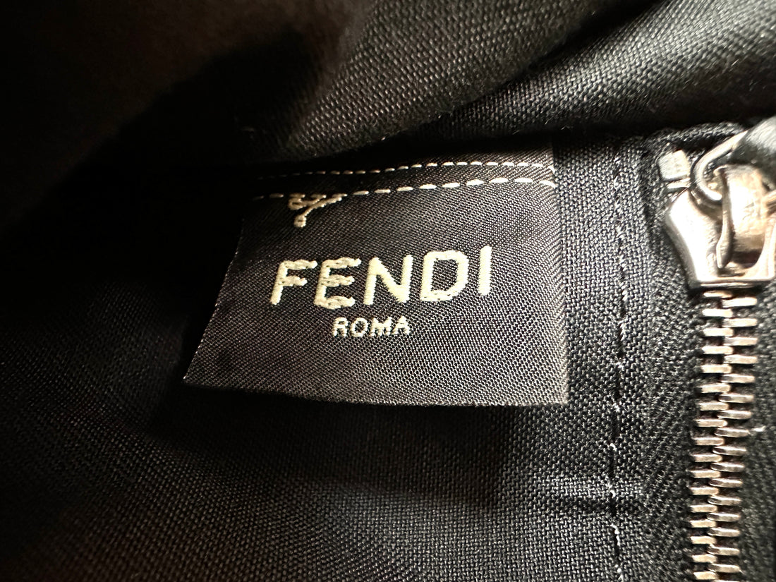 Fendi FF Zucca Canvas Shoulder Bag FF111
