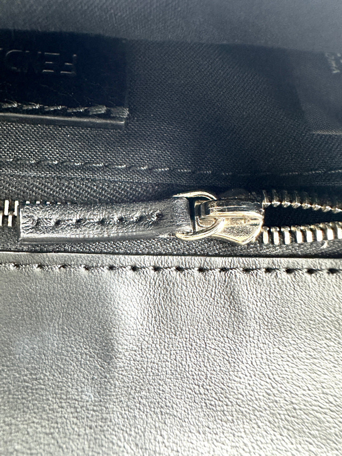 Fendi FF Zucca Canvas Shoulder Bag FF111
