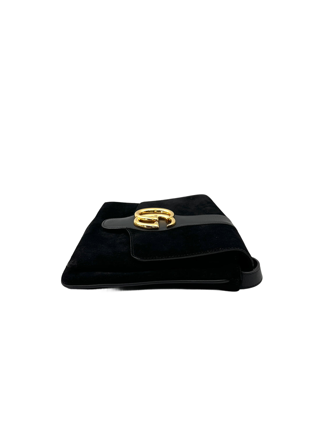 Gucci Arli Black Velvet Shoulder Bag GG1145