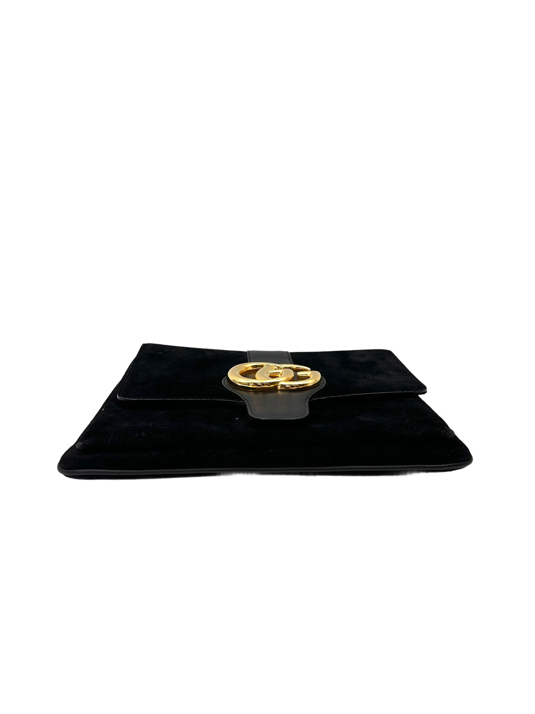 Gucci Arli Black Velvet Shoulder Bag GG1145