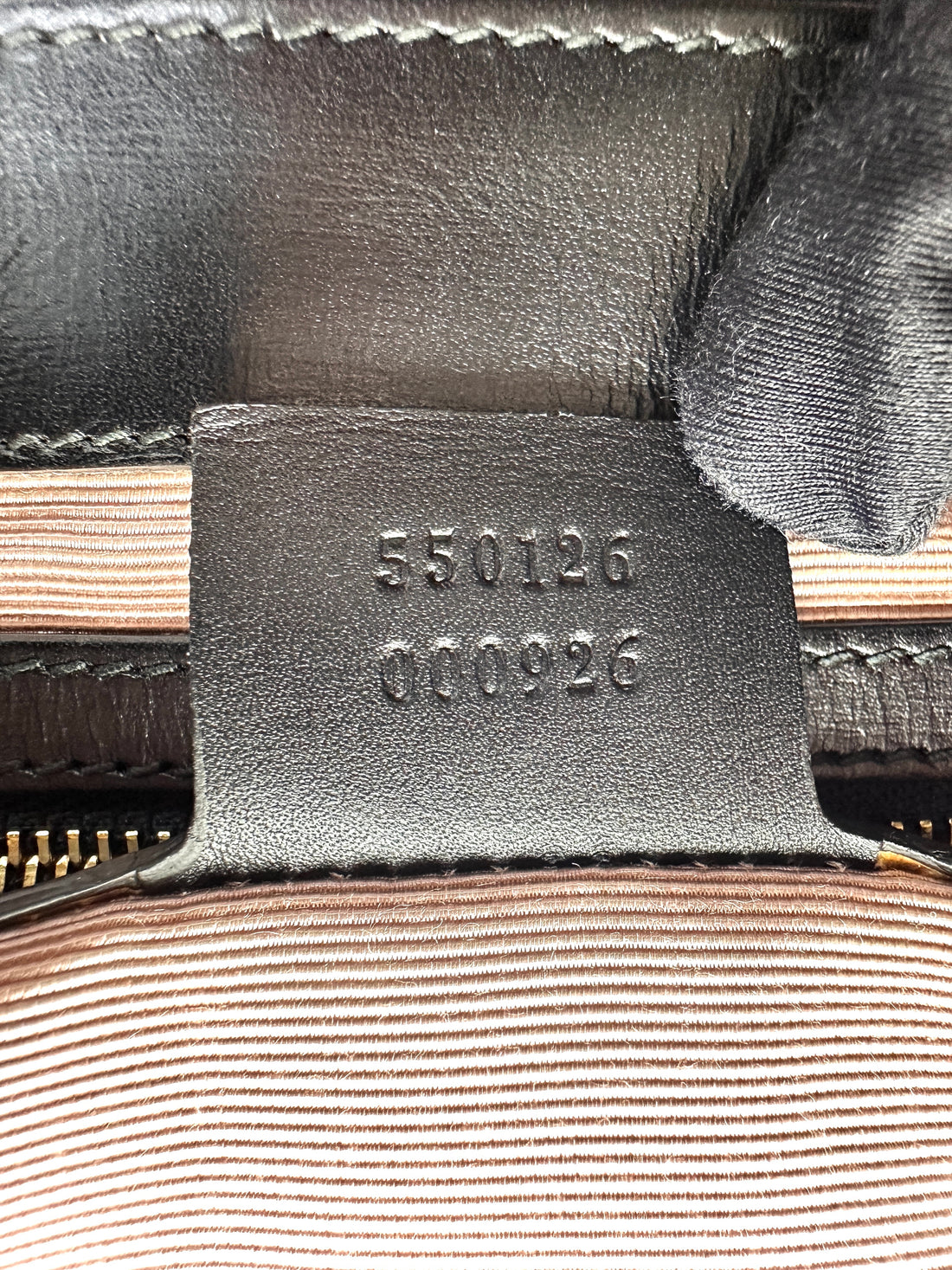 Gucci Arli Black Velvet Shoulder Bag GG1145
