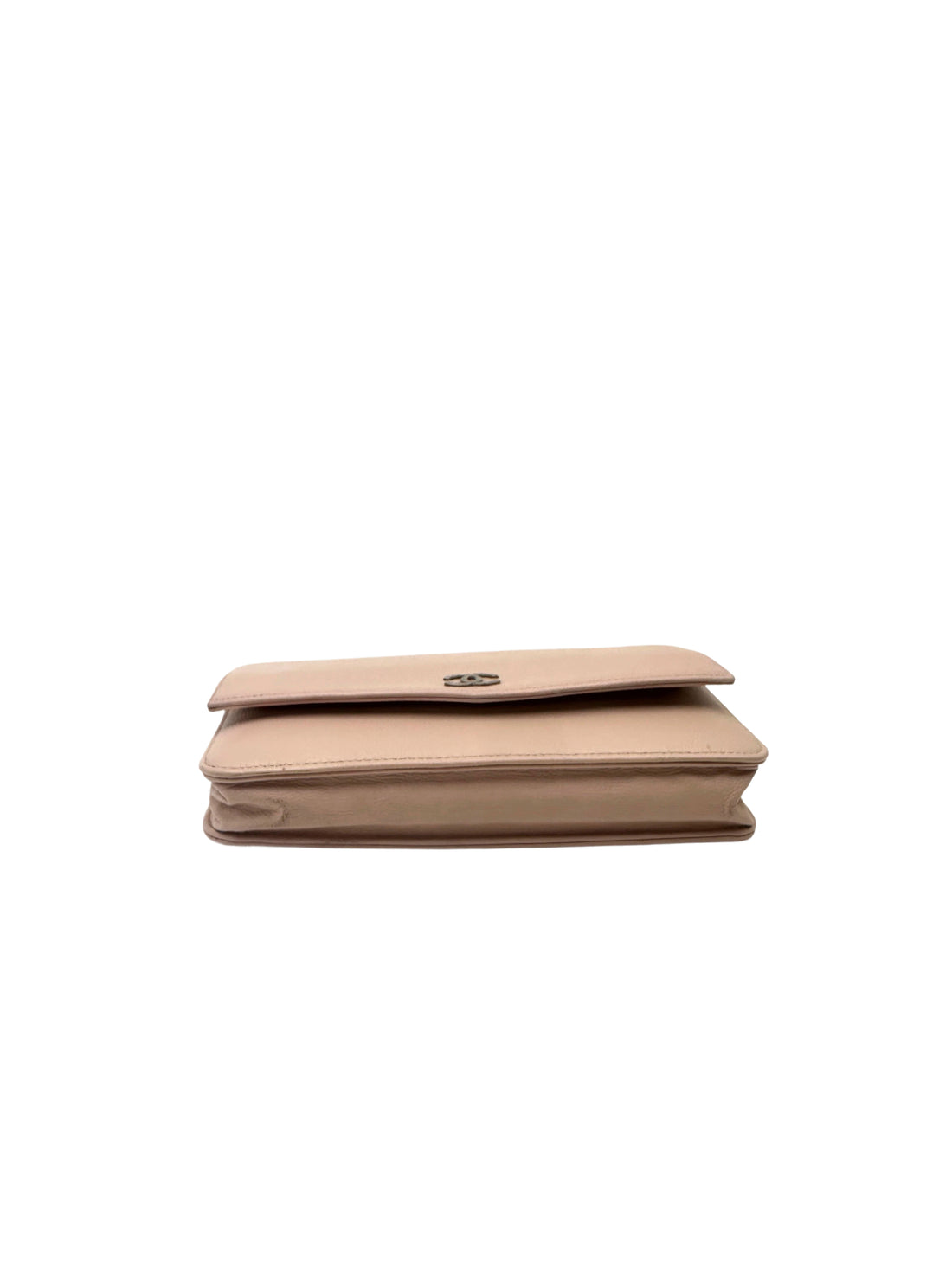 Chanel Pink Leather Wallet On Chain(14***45) CC2056
