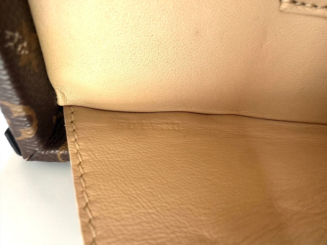 Louis Vuitton Petite Malle Monogram Canvas Shoulder Bag LV2886