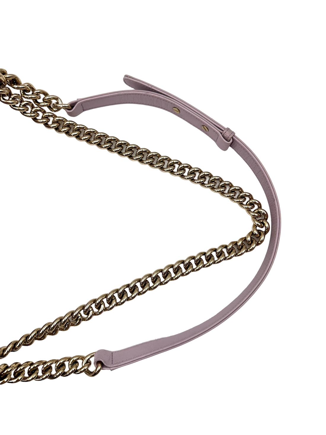 Chanel LeBoy Light Purple Quilted Leather Flap Bag With Gold Buckle(22***16) CC2063
