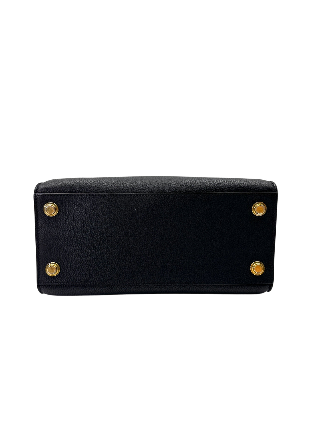 Louis Vuitton City Steamer Black Grained Leather Handle Bag LV2892