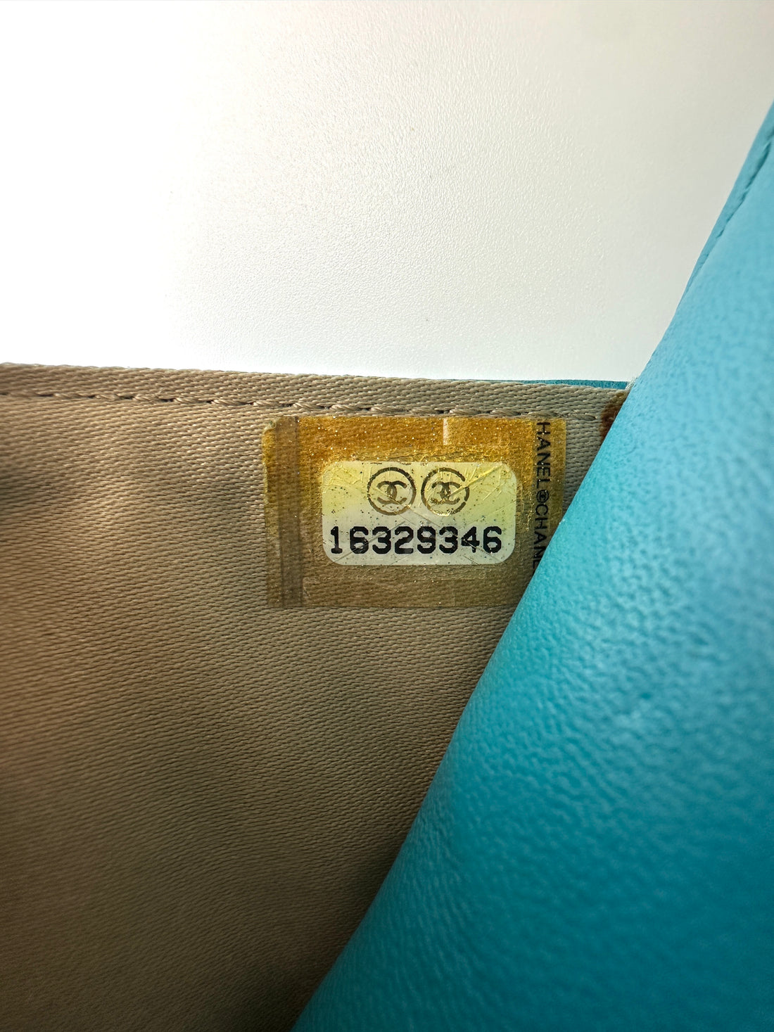 Chanel Camellia Embossed Blue Leather Wallet On Chain(16***46) CC2064