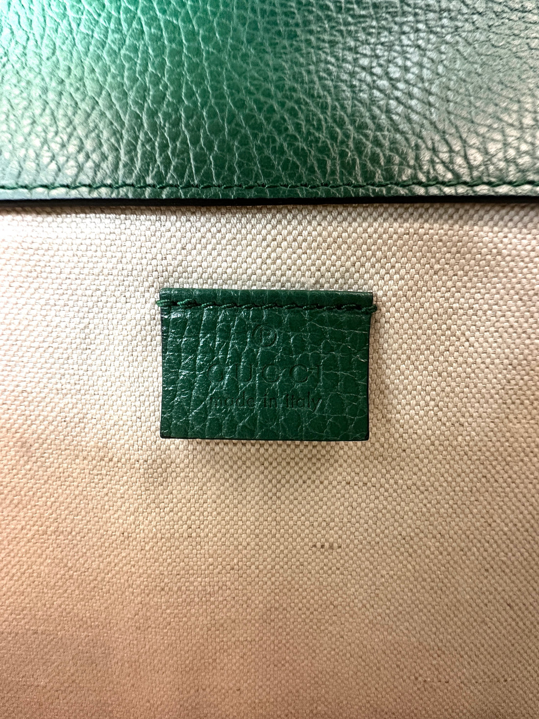 Gucci Dionysus Green Leather Shoulder Bag GG1151