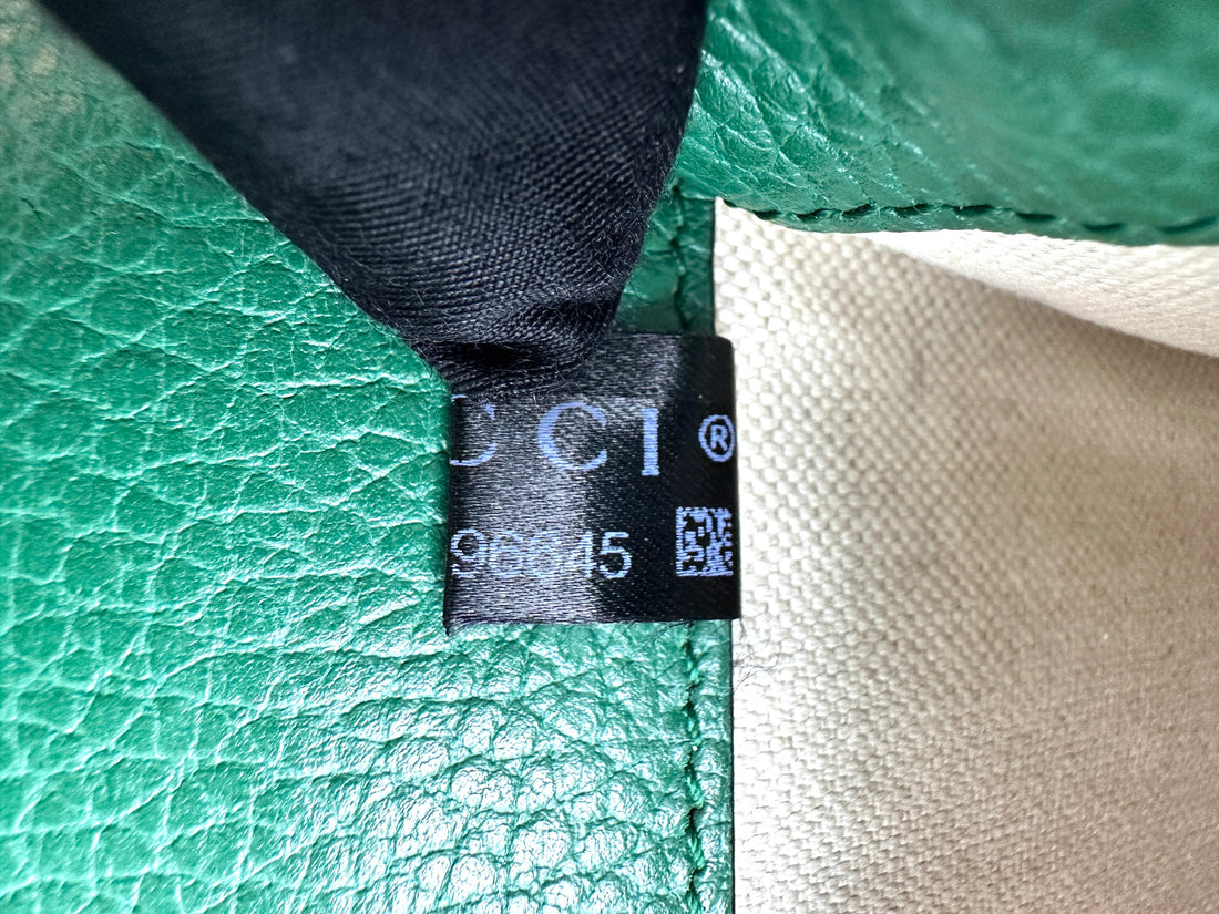 Gucci Dionysus Green Leather Shoulder Bag GG1151