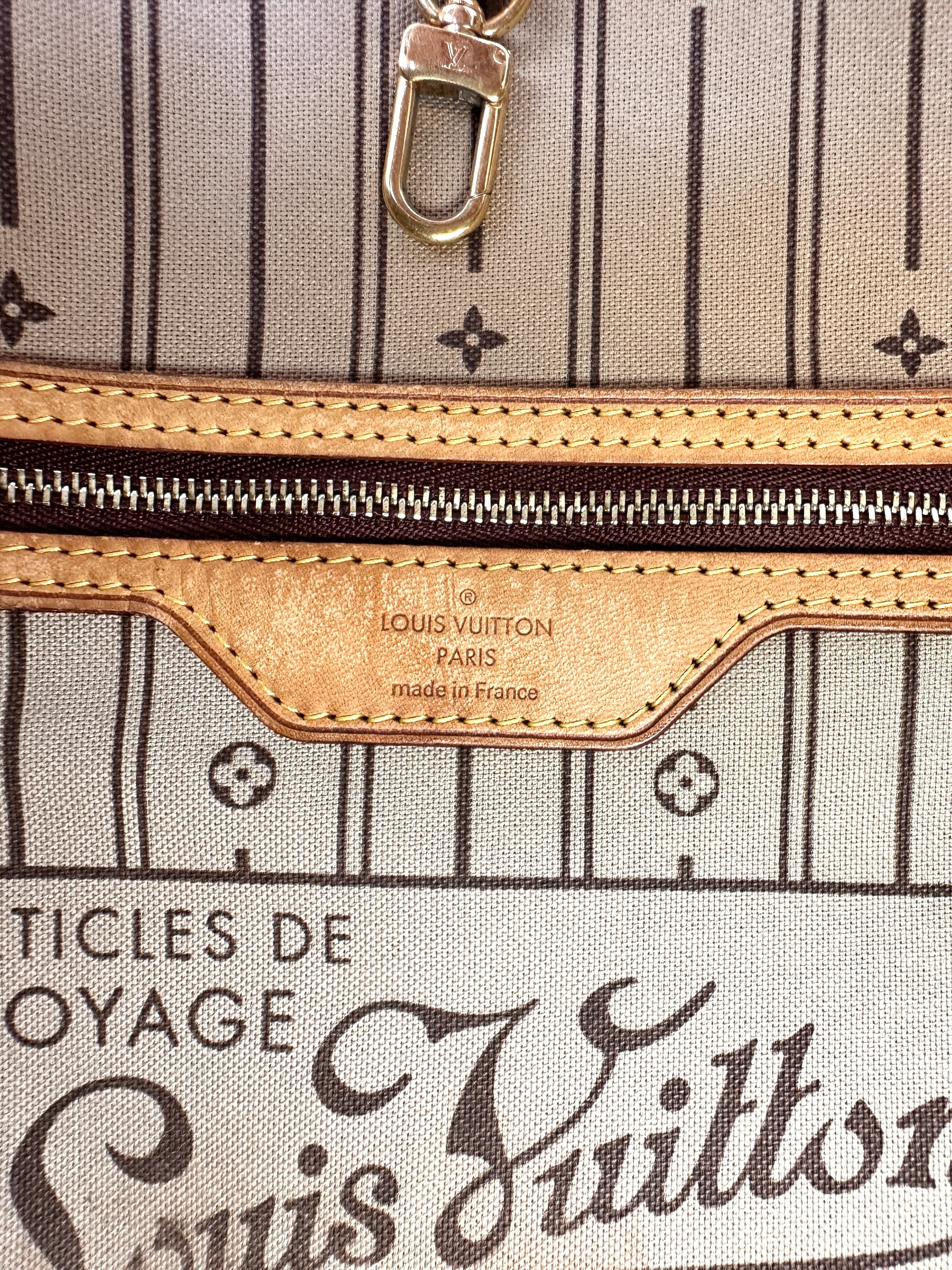 Louis Vuitton Neverfull MM Monogram Canvas Handle Bag LV2900
