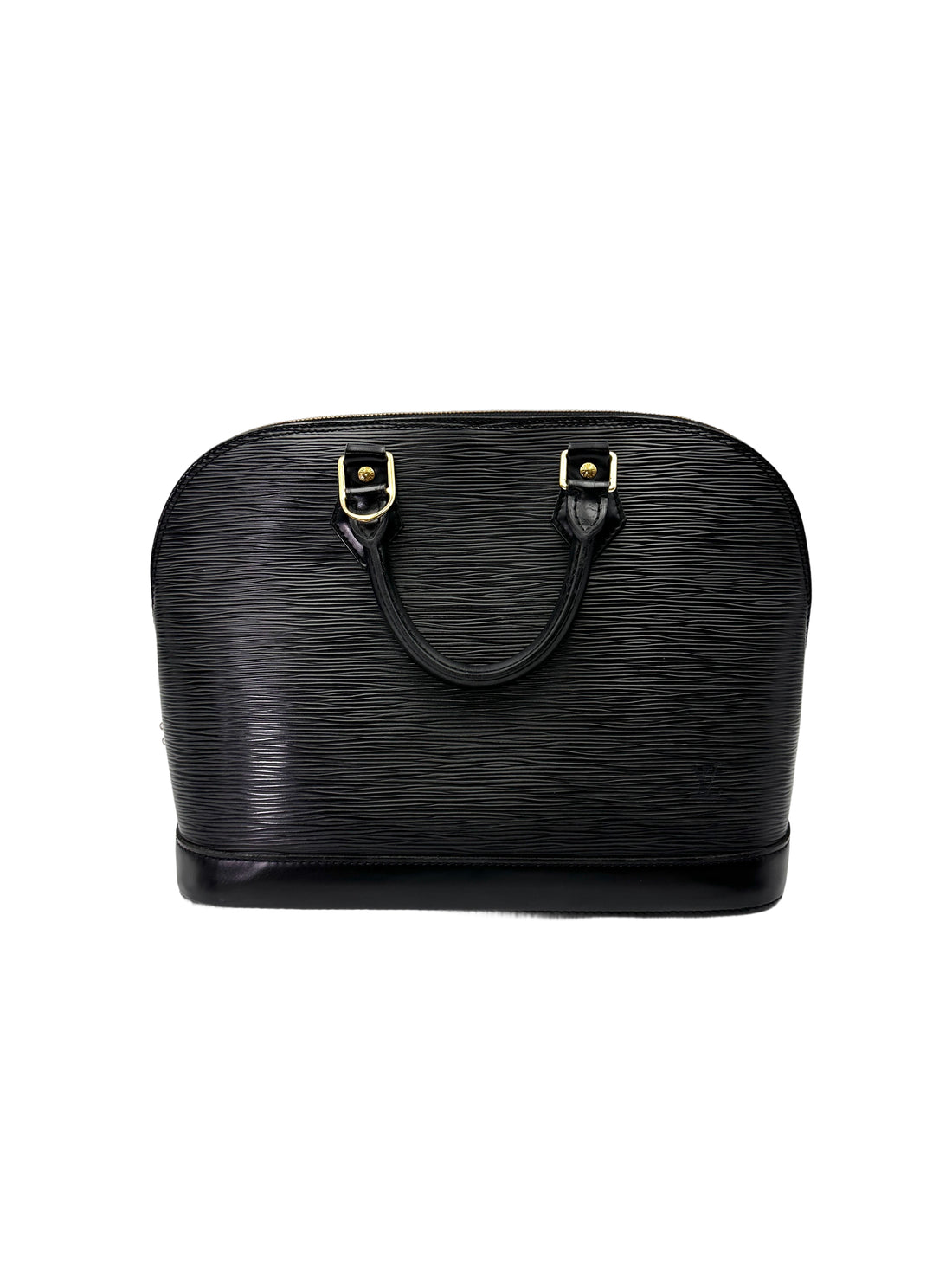 Louis Vuitton Alma Black Epi Leather Handle Bag LV2895