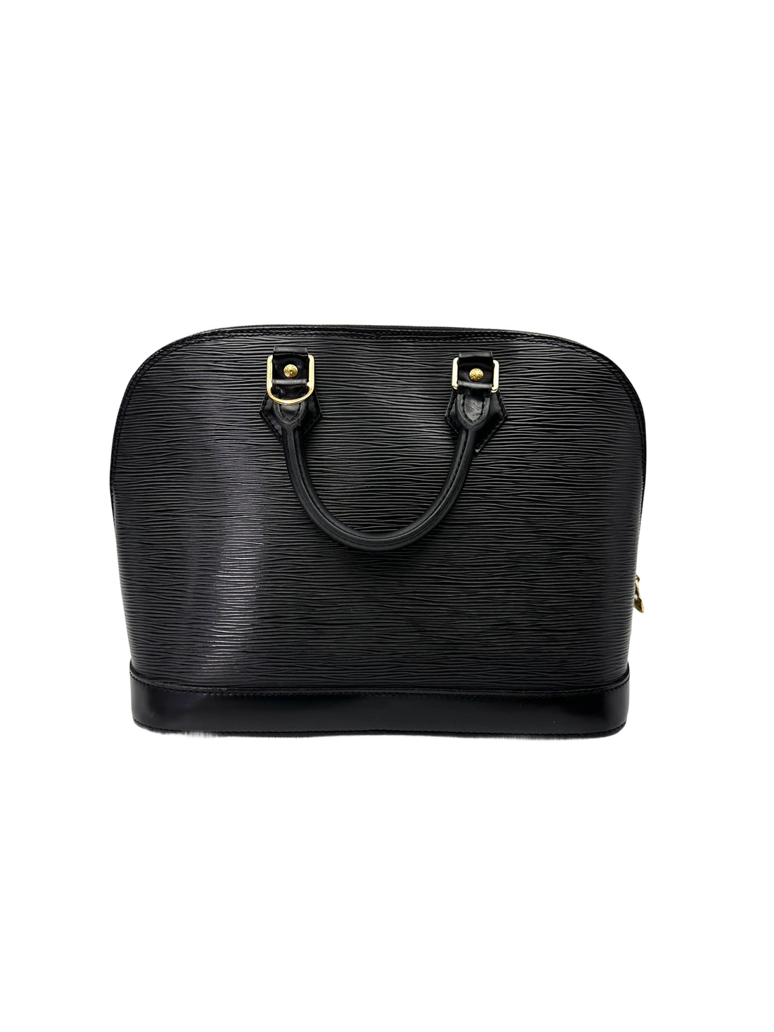 Louis Vuitton Alma Black Epi Leather Handle Bag LV2895
