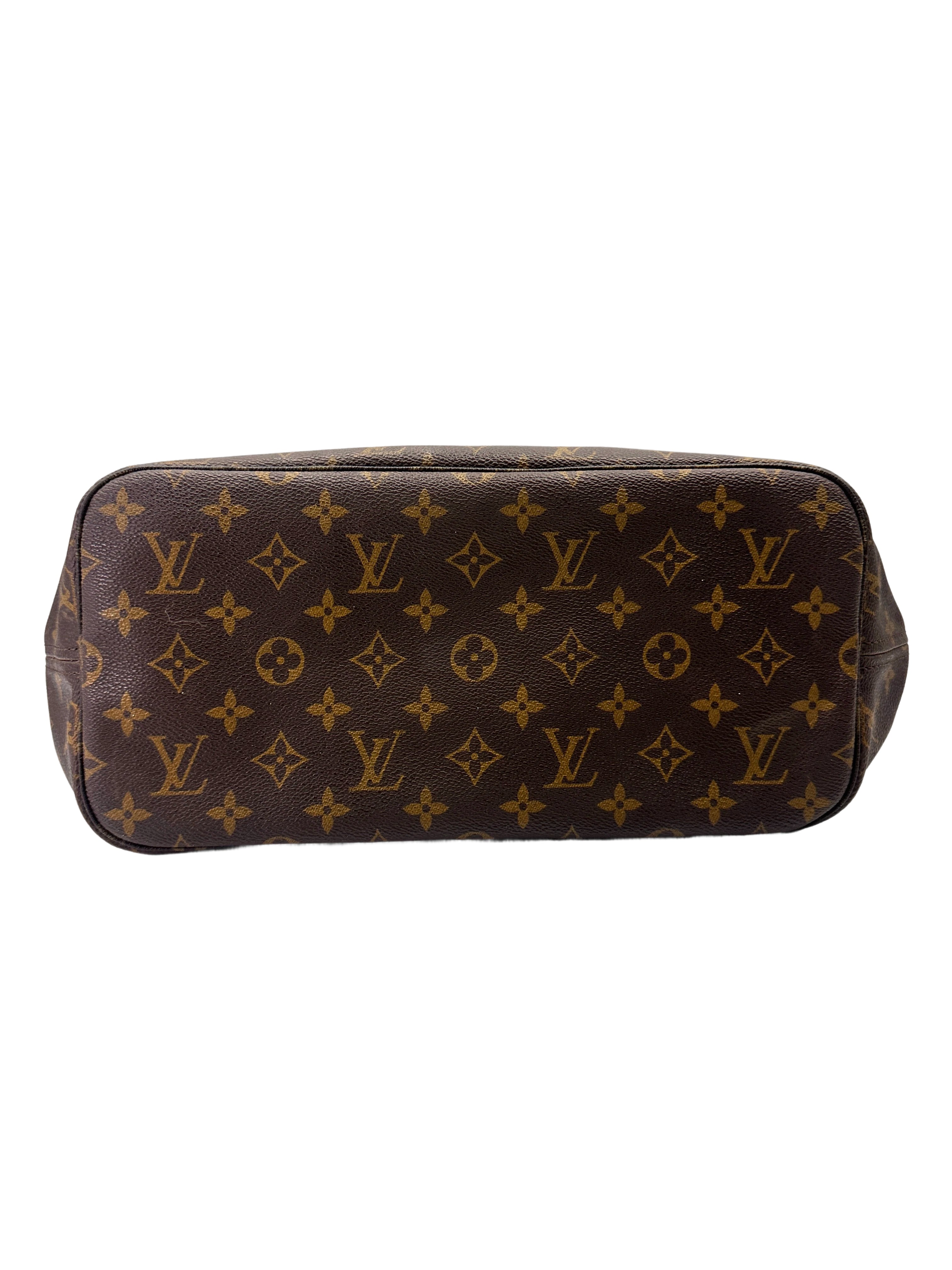 Louis Vuitton Neverfull MM Monogram Canvas Handle Bag LV2898