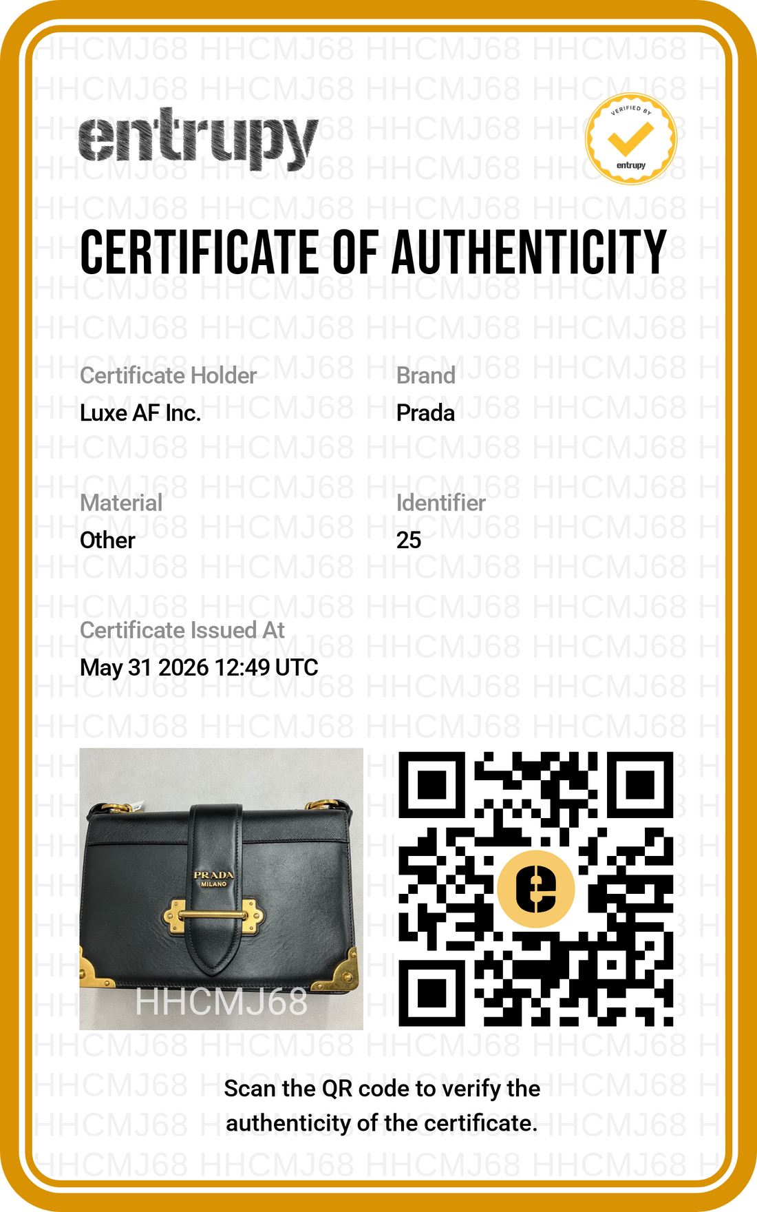 Prada Cahier Black Leather Shoulder Bag PR415
