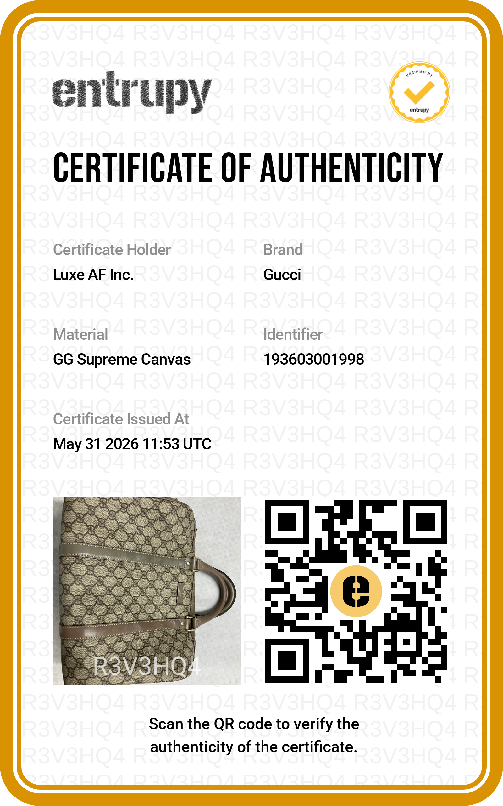 Gucci Joy GG Supreme Canvas Boston Bag GG1155