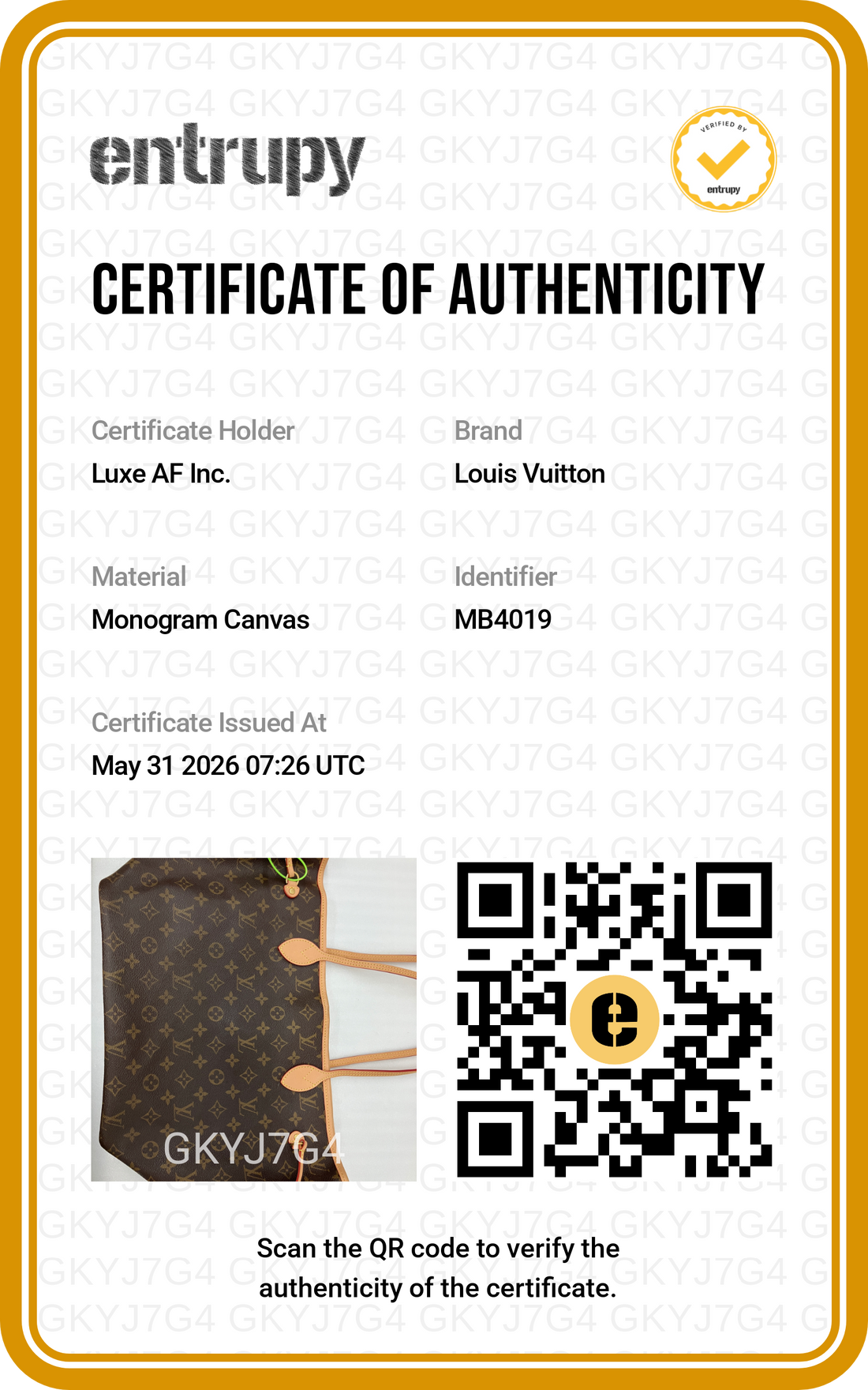 Louis Vuitton Neverfull MM Monogram Canvas Handle Bag LV2897