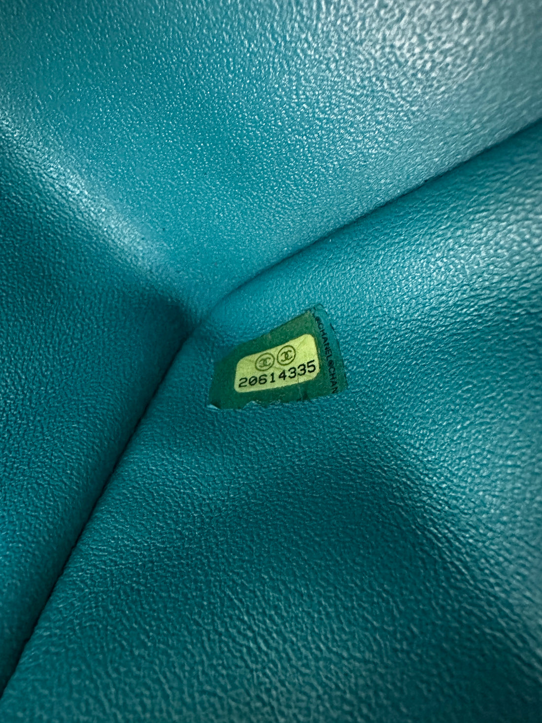 Chanel Classic Flap Green Quilted Patent Leather Flap Bag With Silver Buckle(20***35) IRIS235