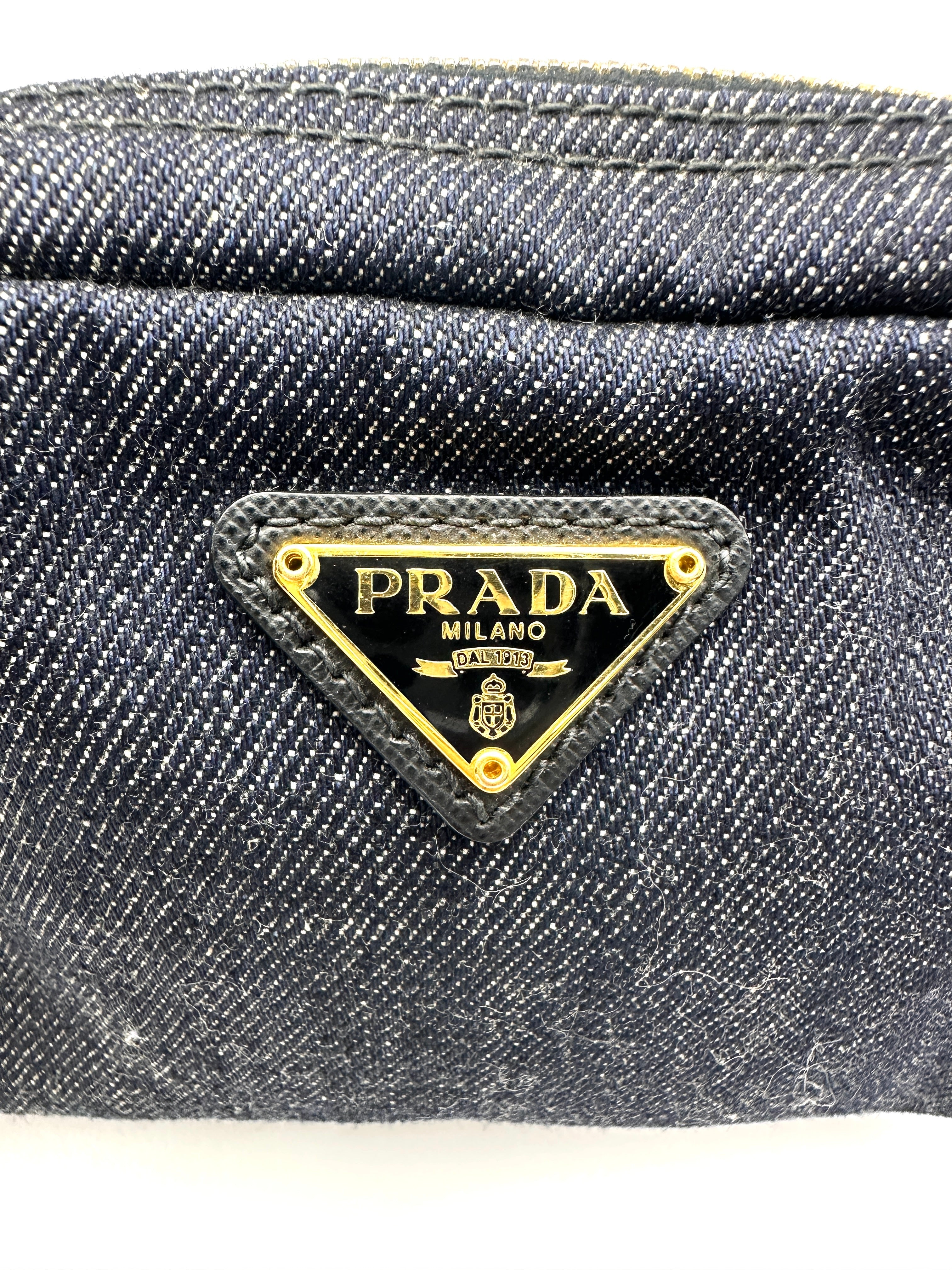 Prada Denim Camera Bag PR413