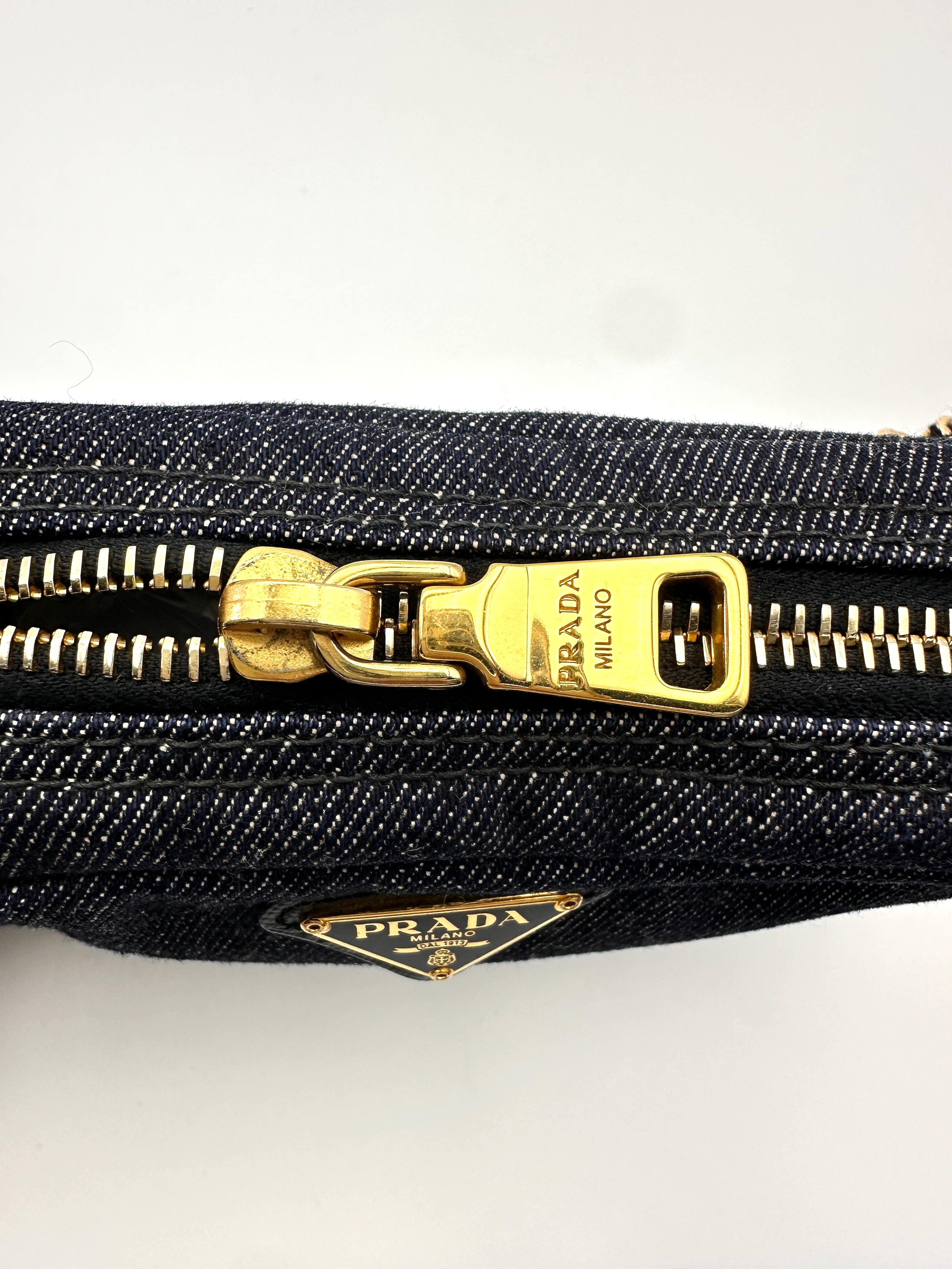 Prada Denim Camera Bag PR413