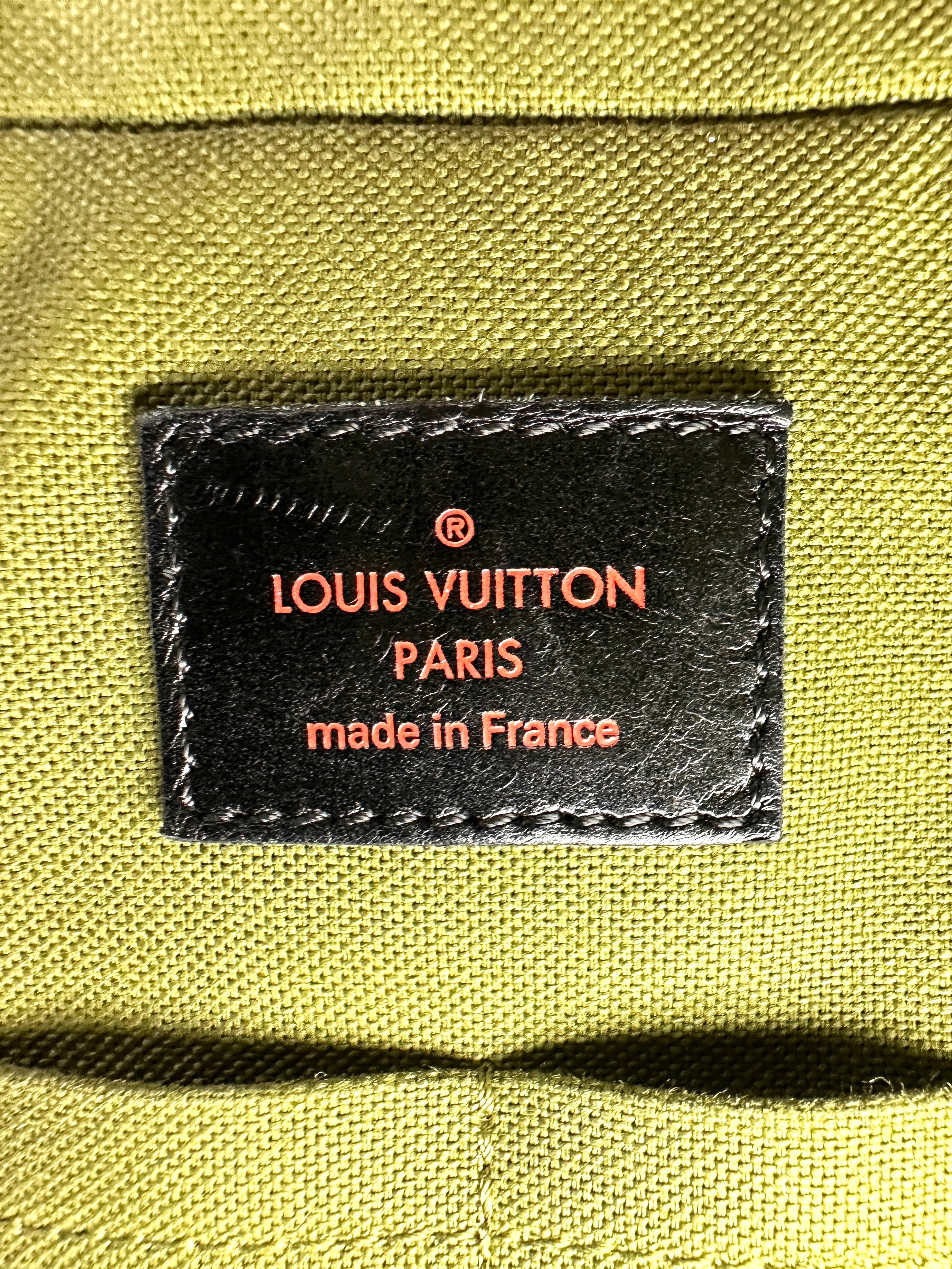 Louis Vuitton Petite Malle Black/Red Monogram Infrarouge Soft Bag LV2899