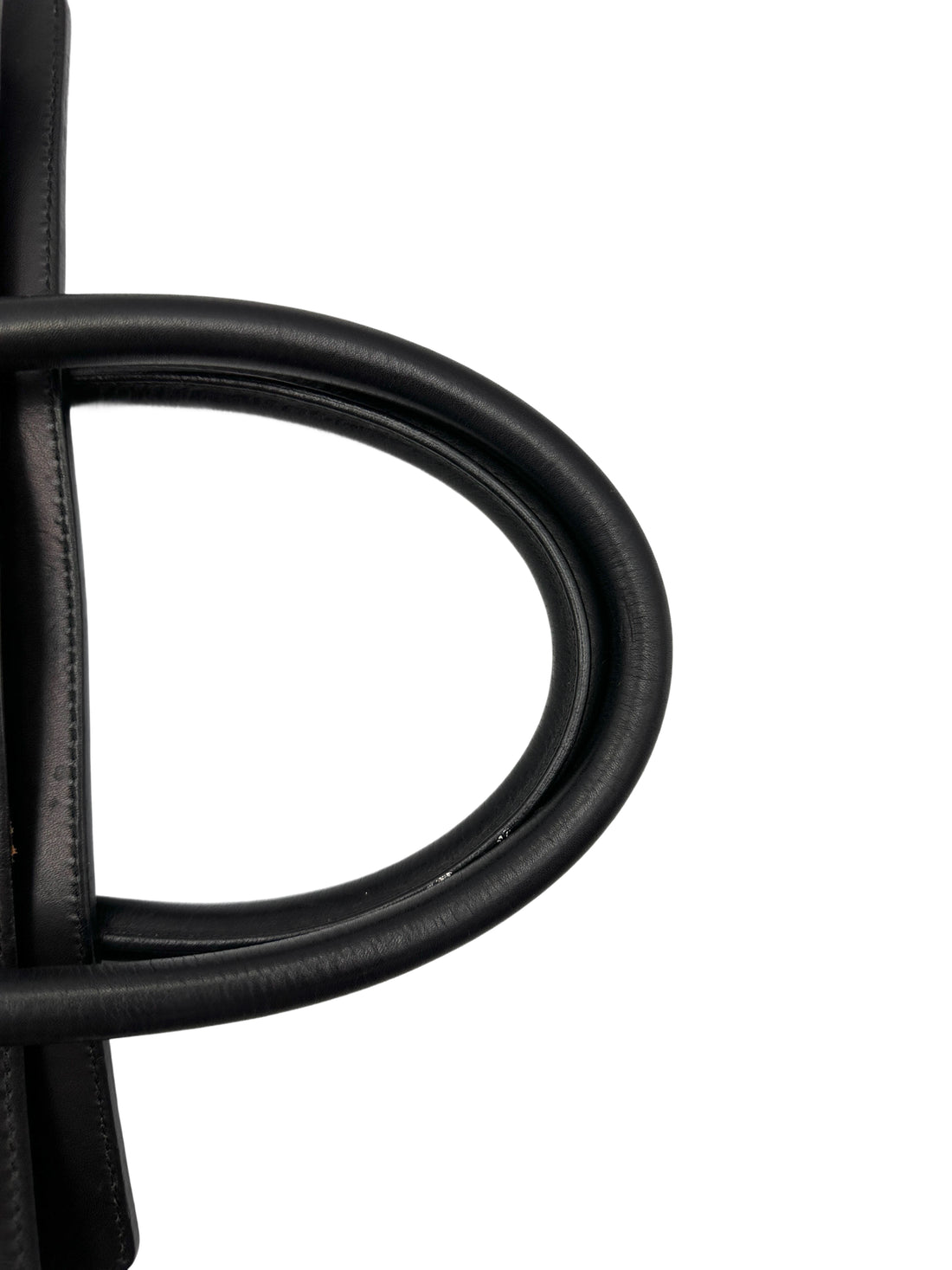 Celine Luggage Black/Beige Leather Handle Bag CE168