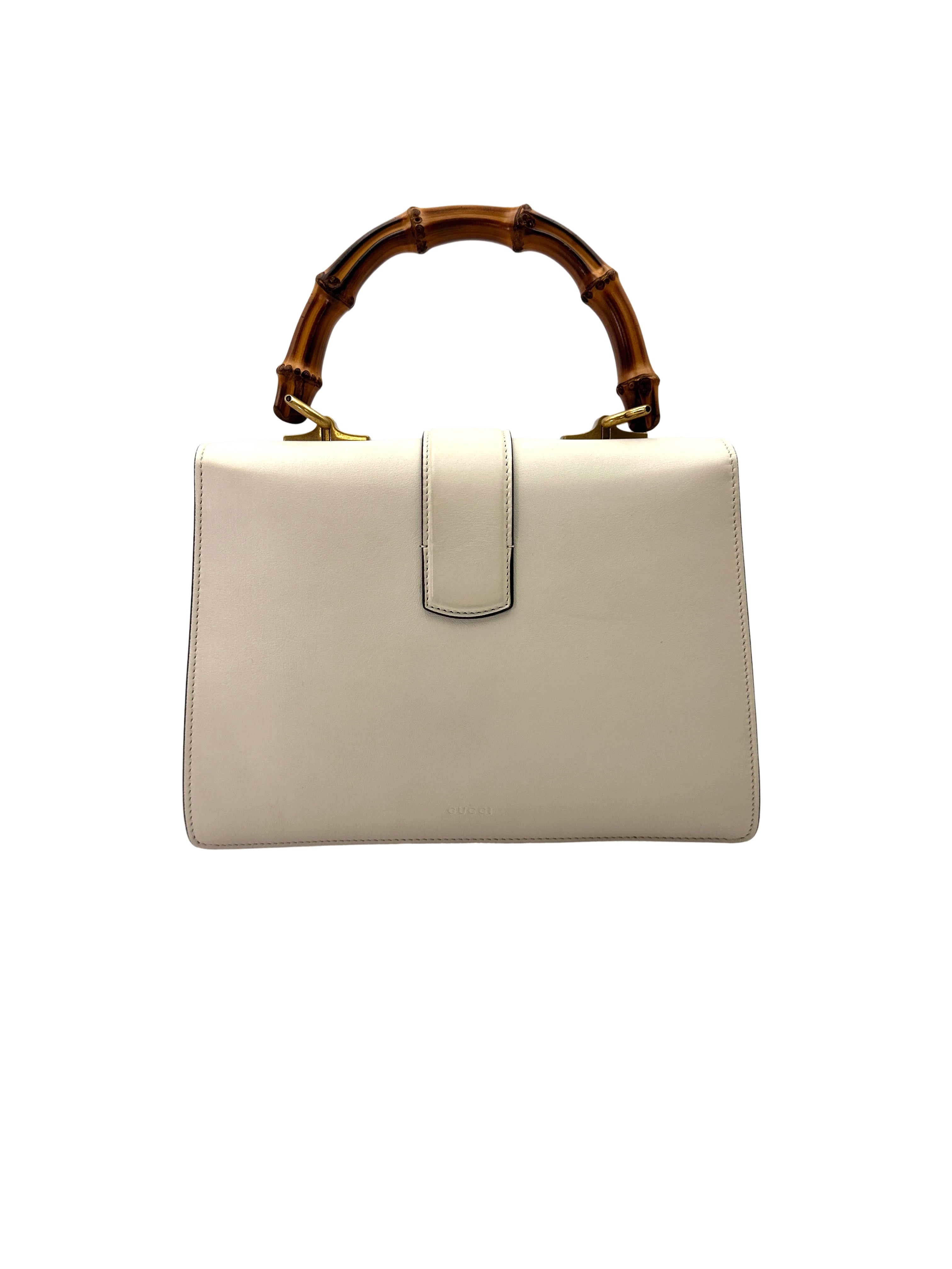 Gucci Dionysus Multicolor Leather Bamboo Top Handle Bag GG1156