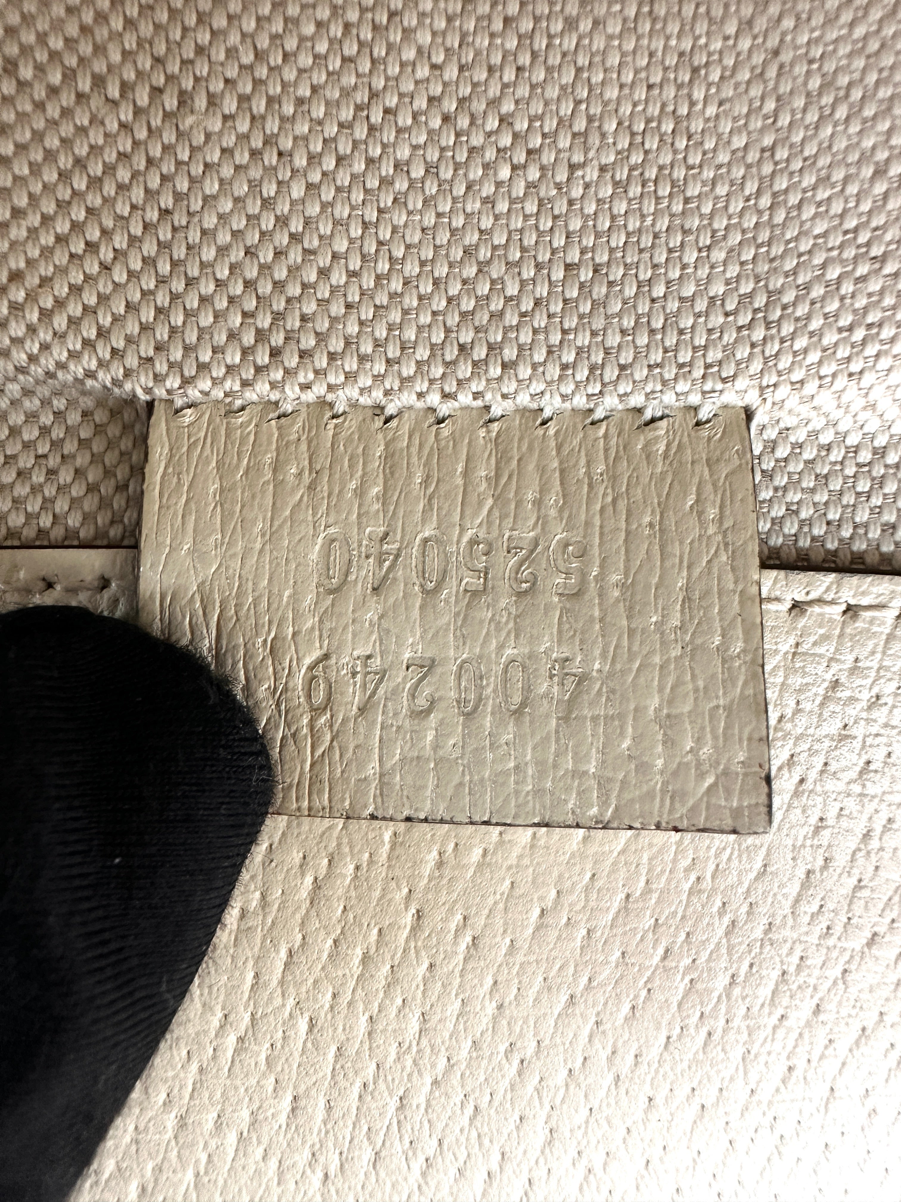 Gucci Dionysus White Leather Medium Size Shoulder Bag GG1158