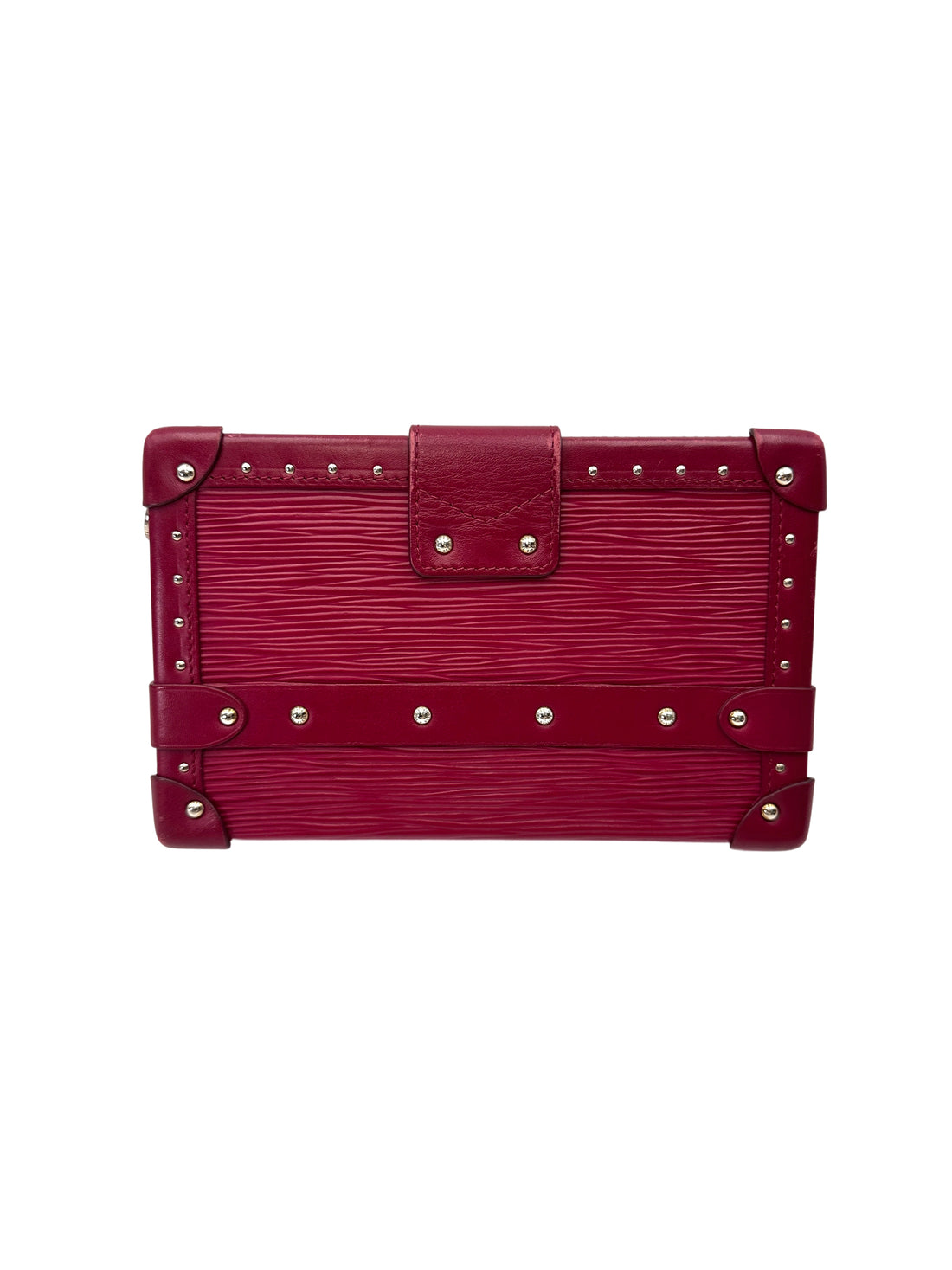 Louis Vuitton Petite Malle Pink Epi Leather Shoulder Bag LV2904