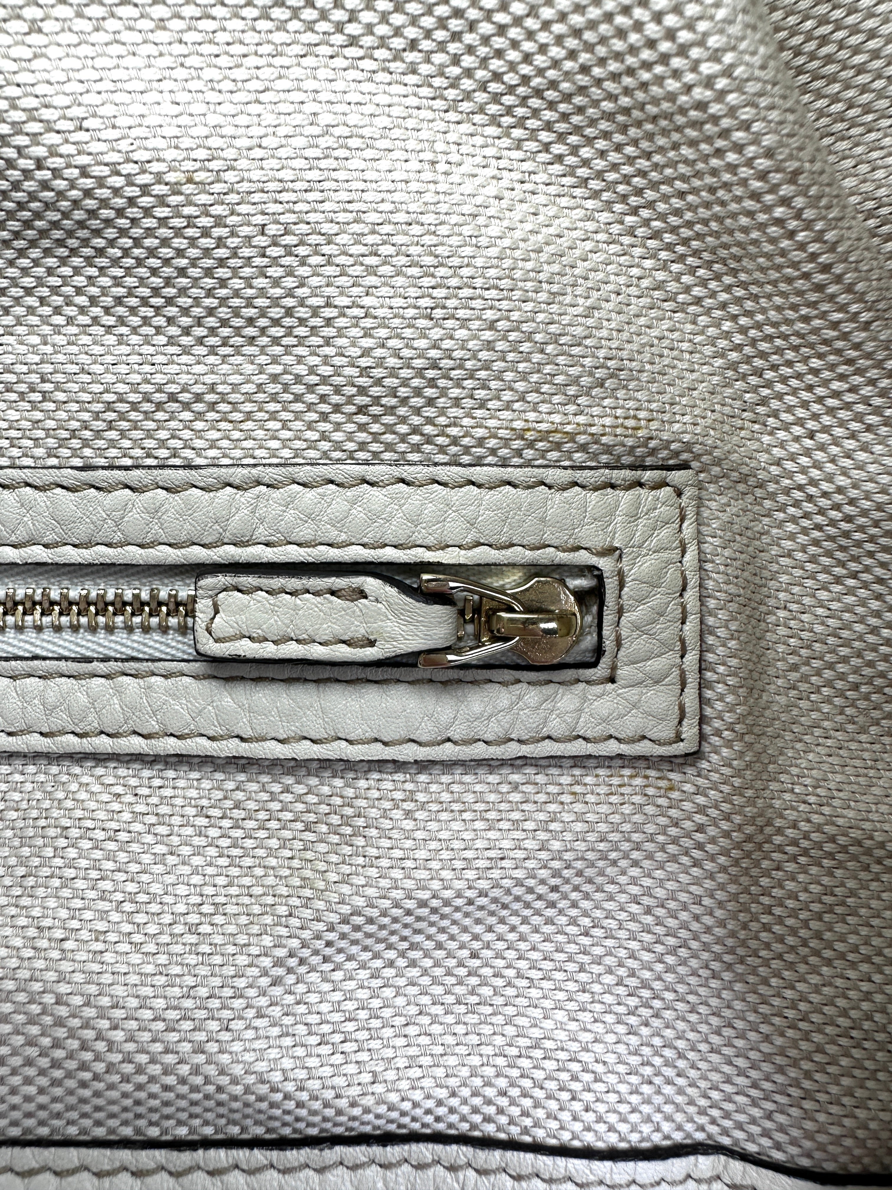 Gucci Soho White Leather Hobo Bag GG1159
