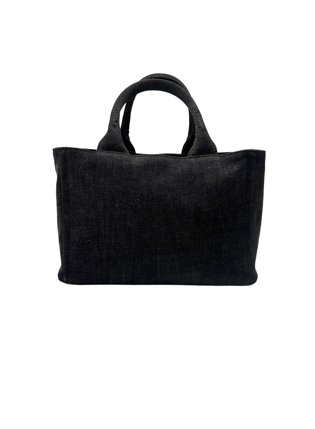 Prada Canapa Robot Denim Handle Bag PR417