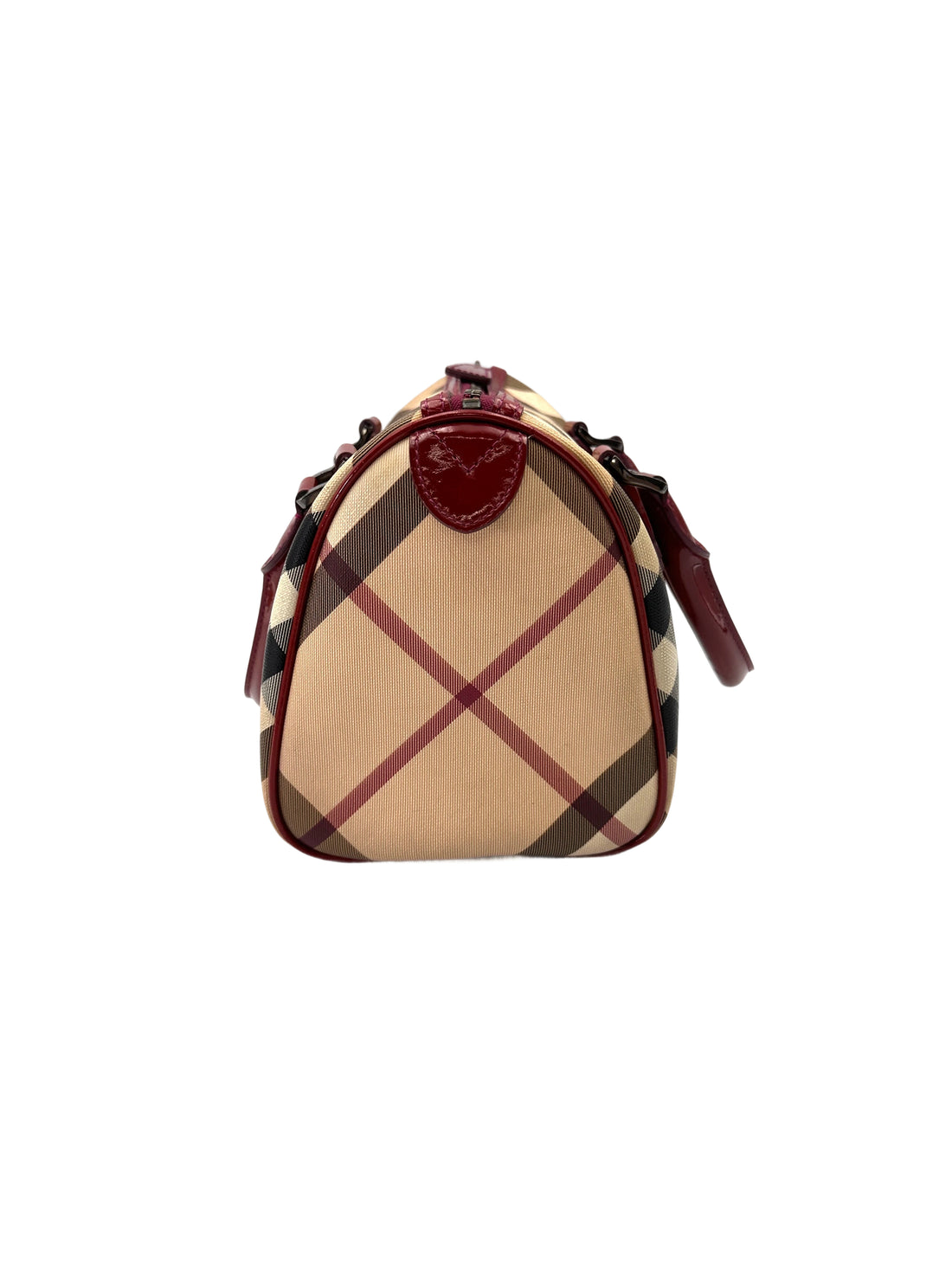 Burberry Nova Check Canvas Boston Bag BR67