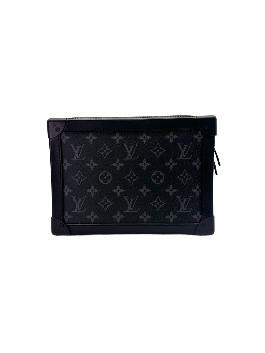 Louis Vuitton Soft Trunk Black Monogram Eclipse Shoulder Bag LV2903