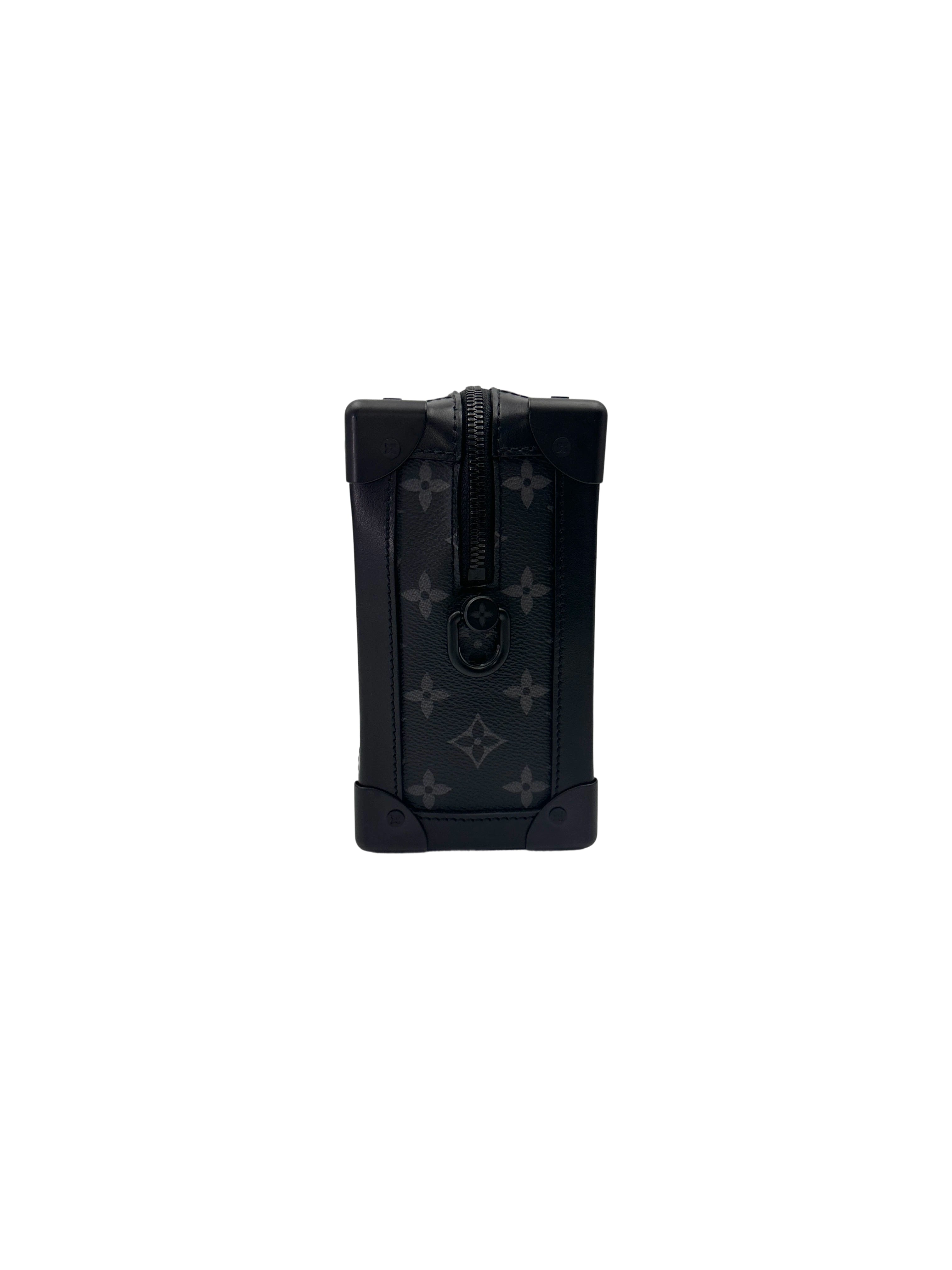 Louis Vuitton Soft Trunk Black Monogram Eclipse Shoulder Bag LV2903