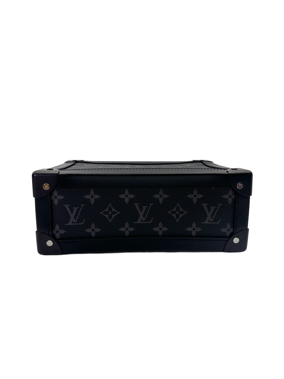 Louis Vuitton Soft Trunk Black Monogram Eclipse Shoulder Bag LV2903
