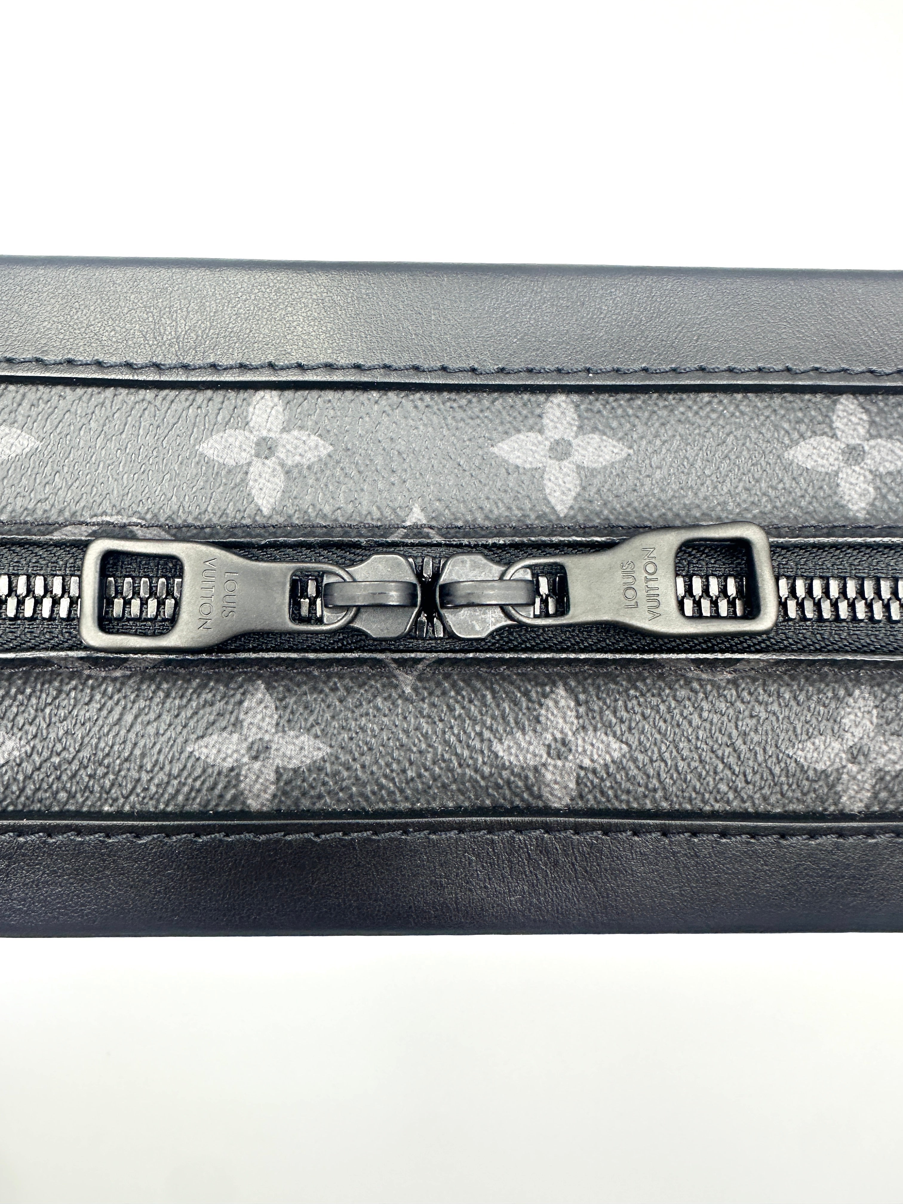 Louis Vuitton Soft Trunk Black Monogram Eclipse Shoulder Bag LV2903