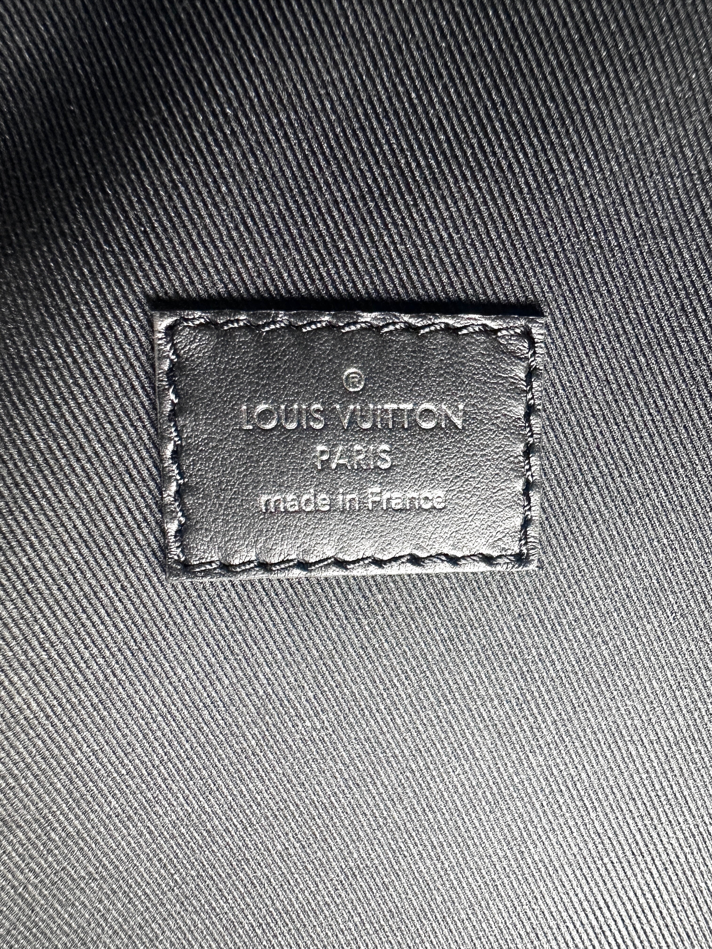 Louis Vuitton Soft Trunk Black Monogram Eclipse Shoulder Bag LV2903