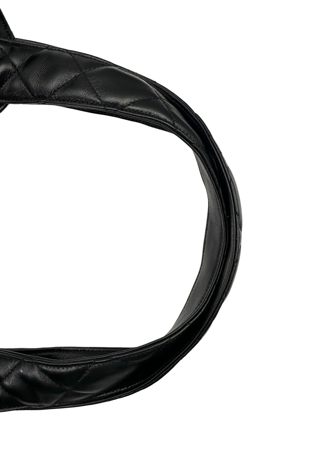 Saint Laurent Lcare Black Quilted Lambskin Large Size Shopping Bag SLE