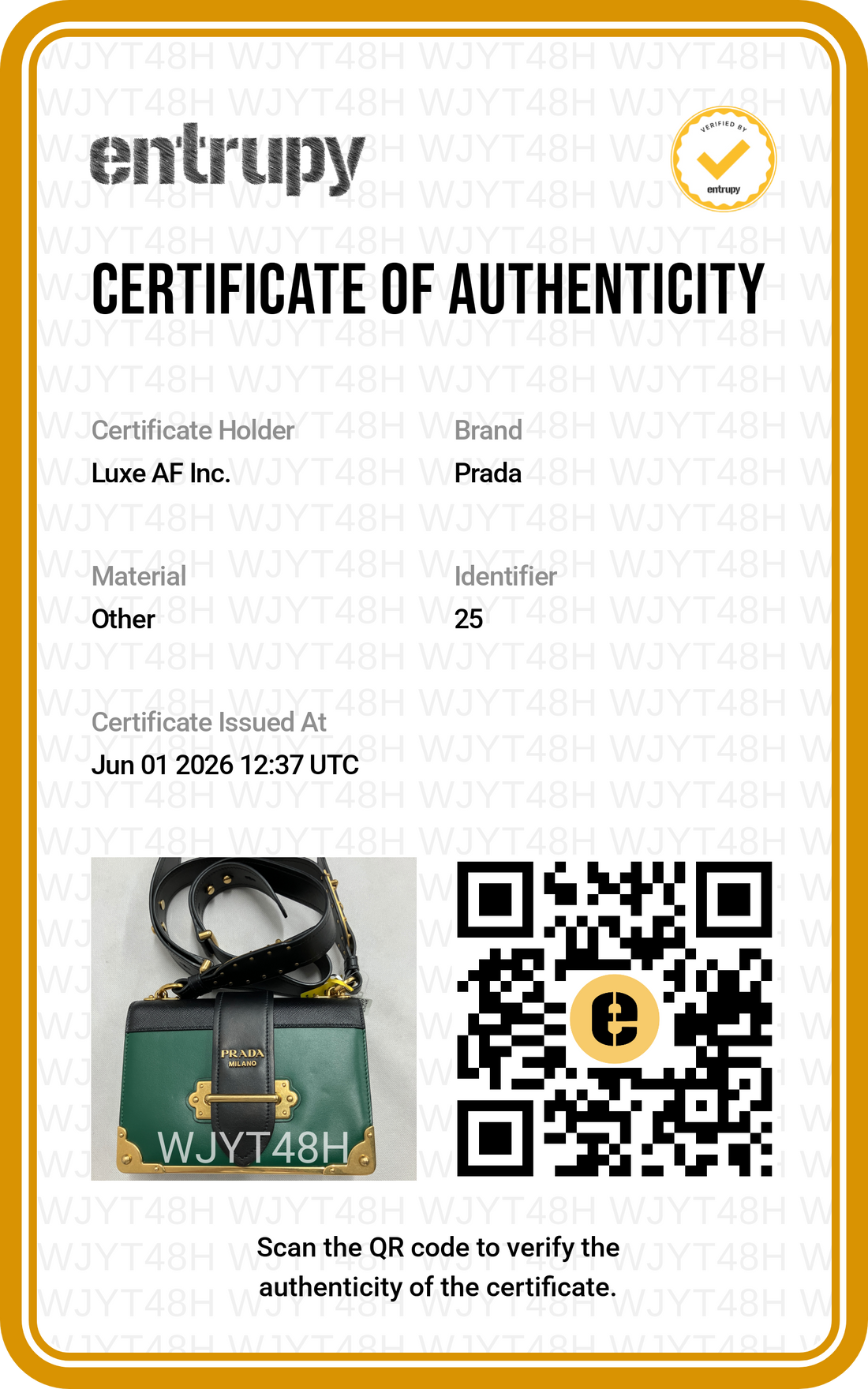 Prada Cahier Black/Green Leather Shoulder Bag PR430